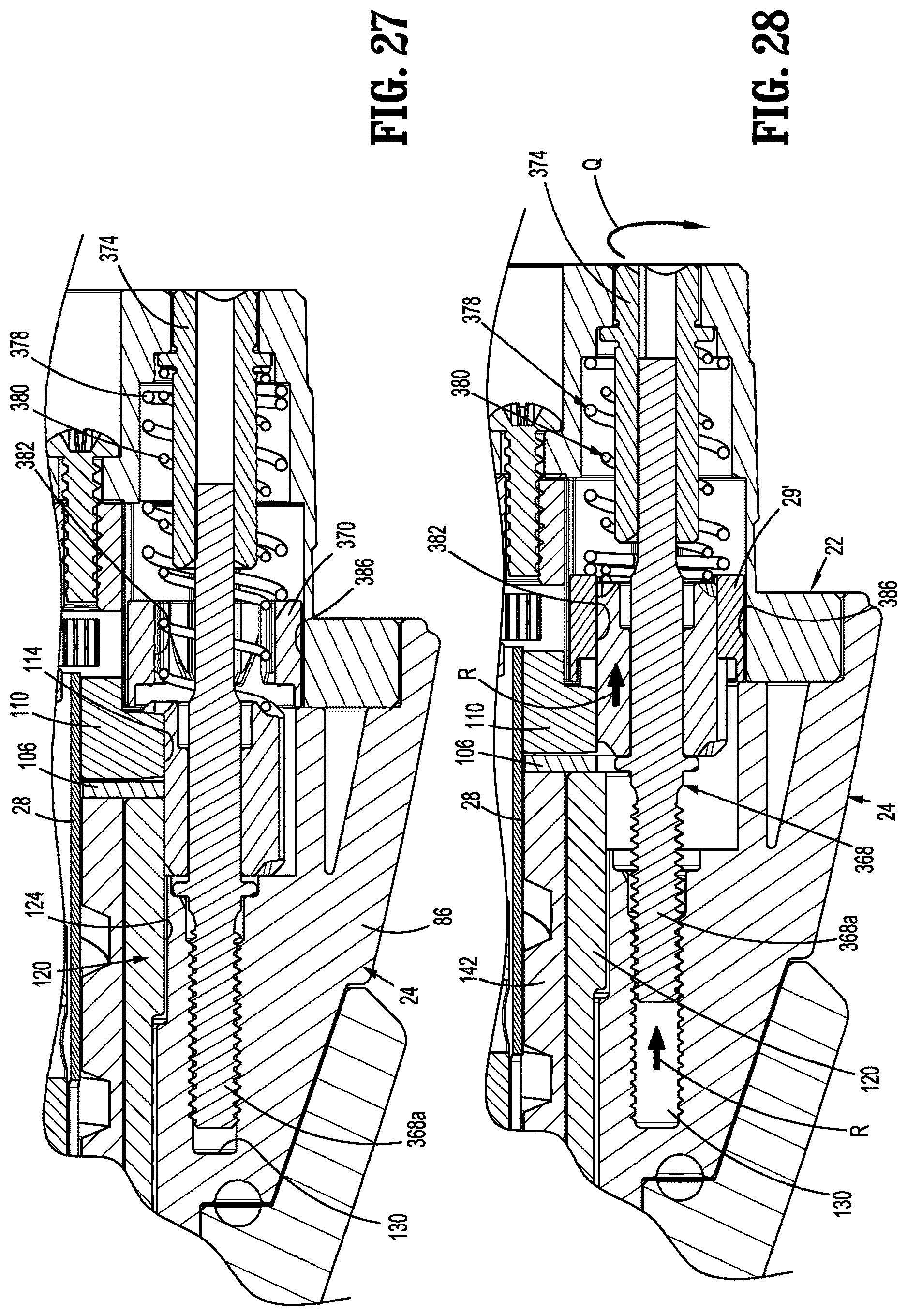 Patent US12616475 Figure 18 – Powered surgical stapling device with end effector articulation