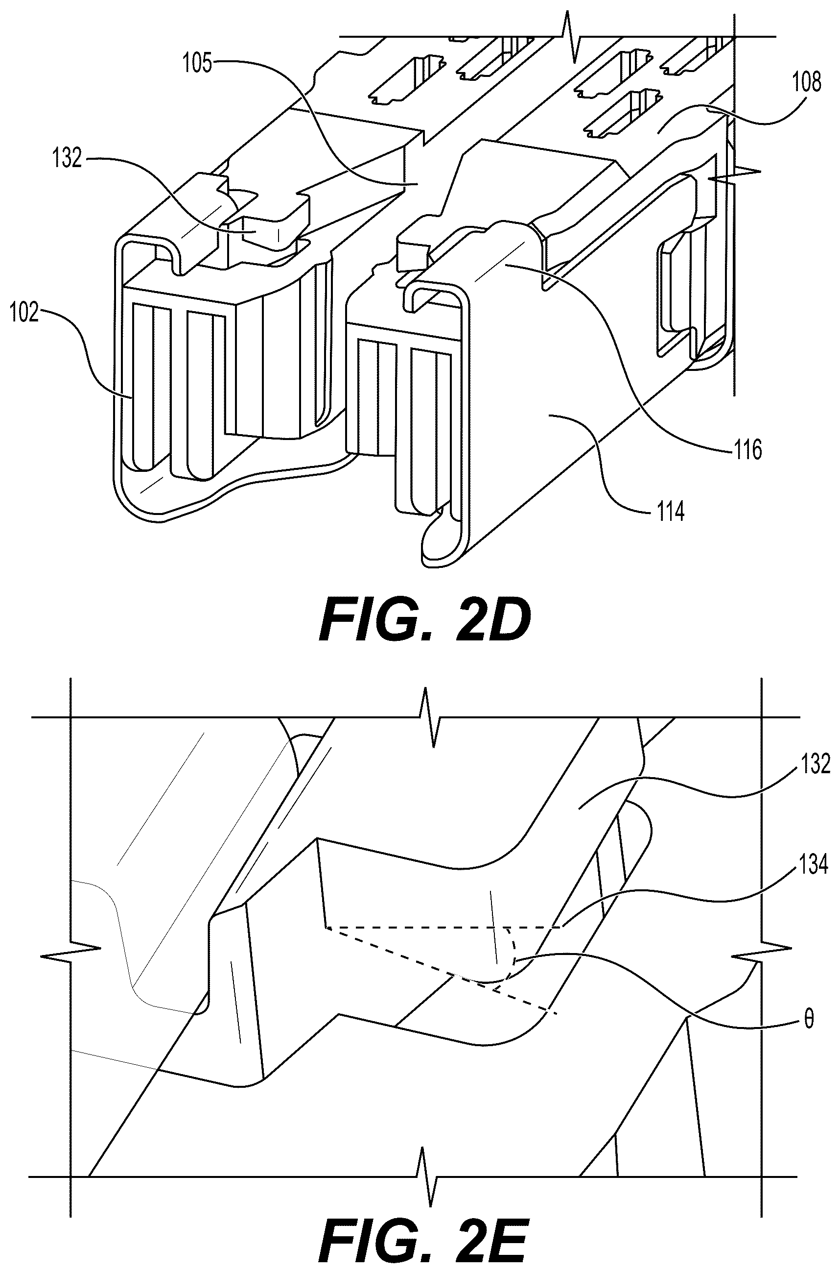 Patent US12616476 Figure 6 – Mechanical fixation of an implantable adjunct to a staple cartridge