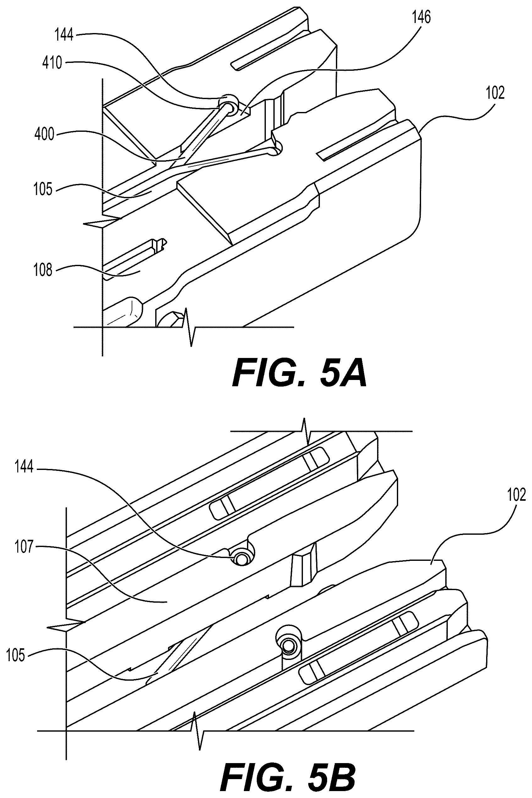 Patent US12616476 Figure 9 – Mechanical fixation of an implantable adjunct to a staple cartridge