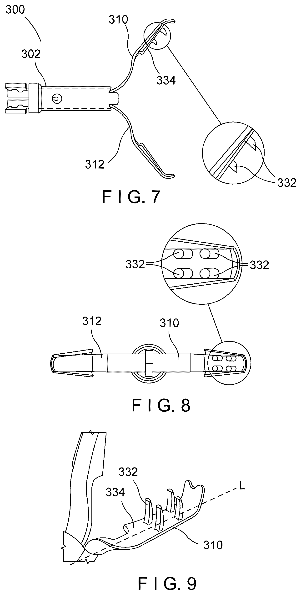 Patent US12616479 Figure 3 – Aggressive featured clips with improved tissue retention