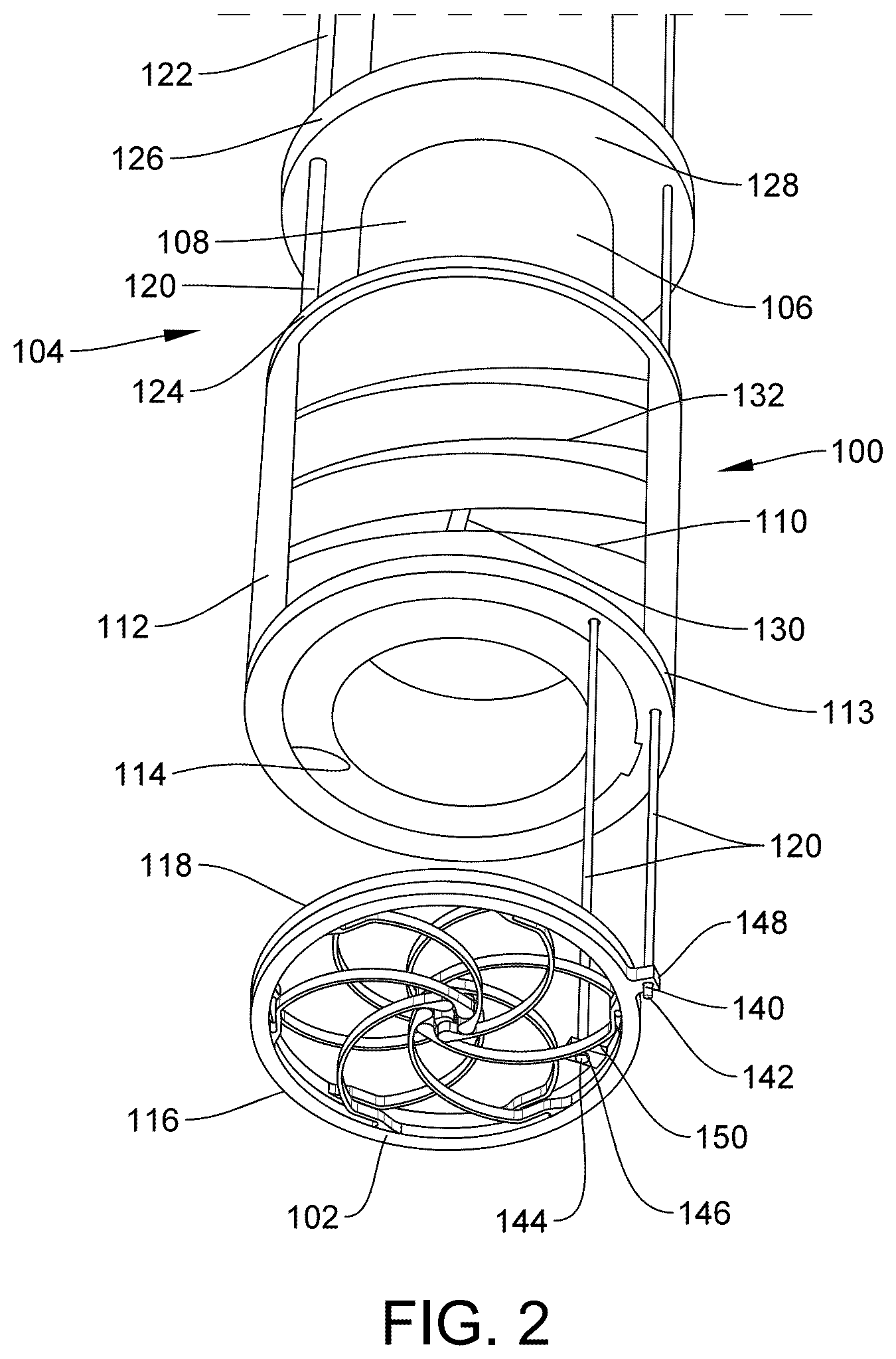 Patent US12616481 Figure 4 – Repositionable over-the-scope clip