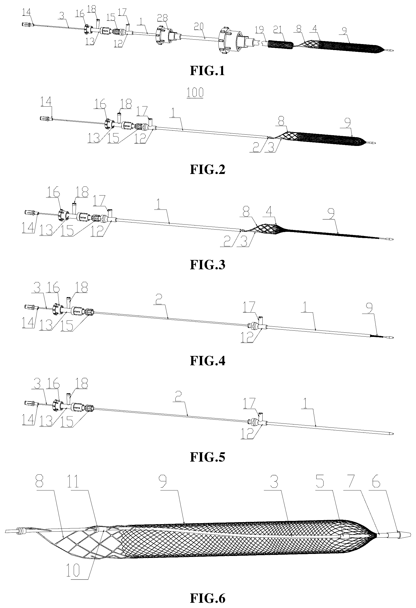 Patent US12616492 Figure 1 – Thrombectomy device and thrombectomy system