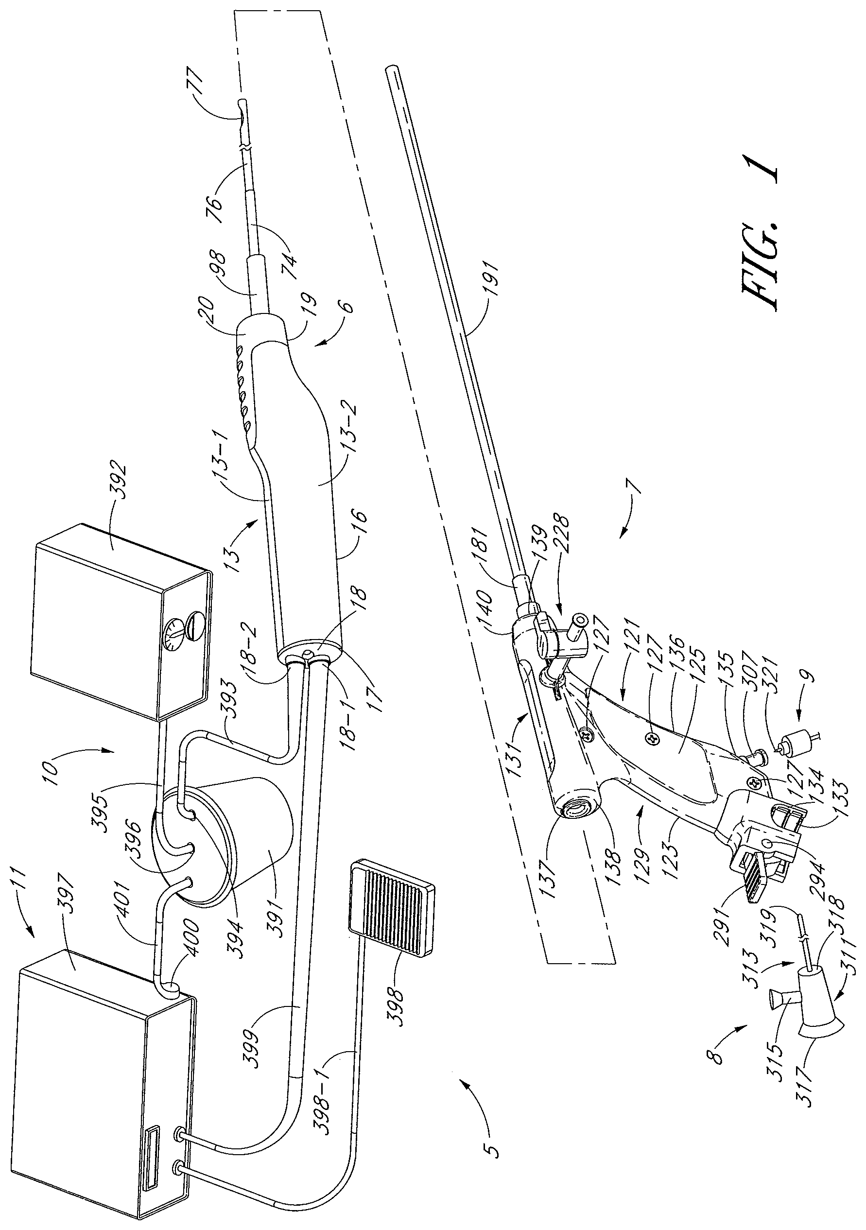 Patent US12616494 Figure 1 – Uterine fibroid tissue removal device