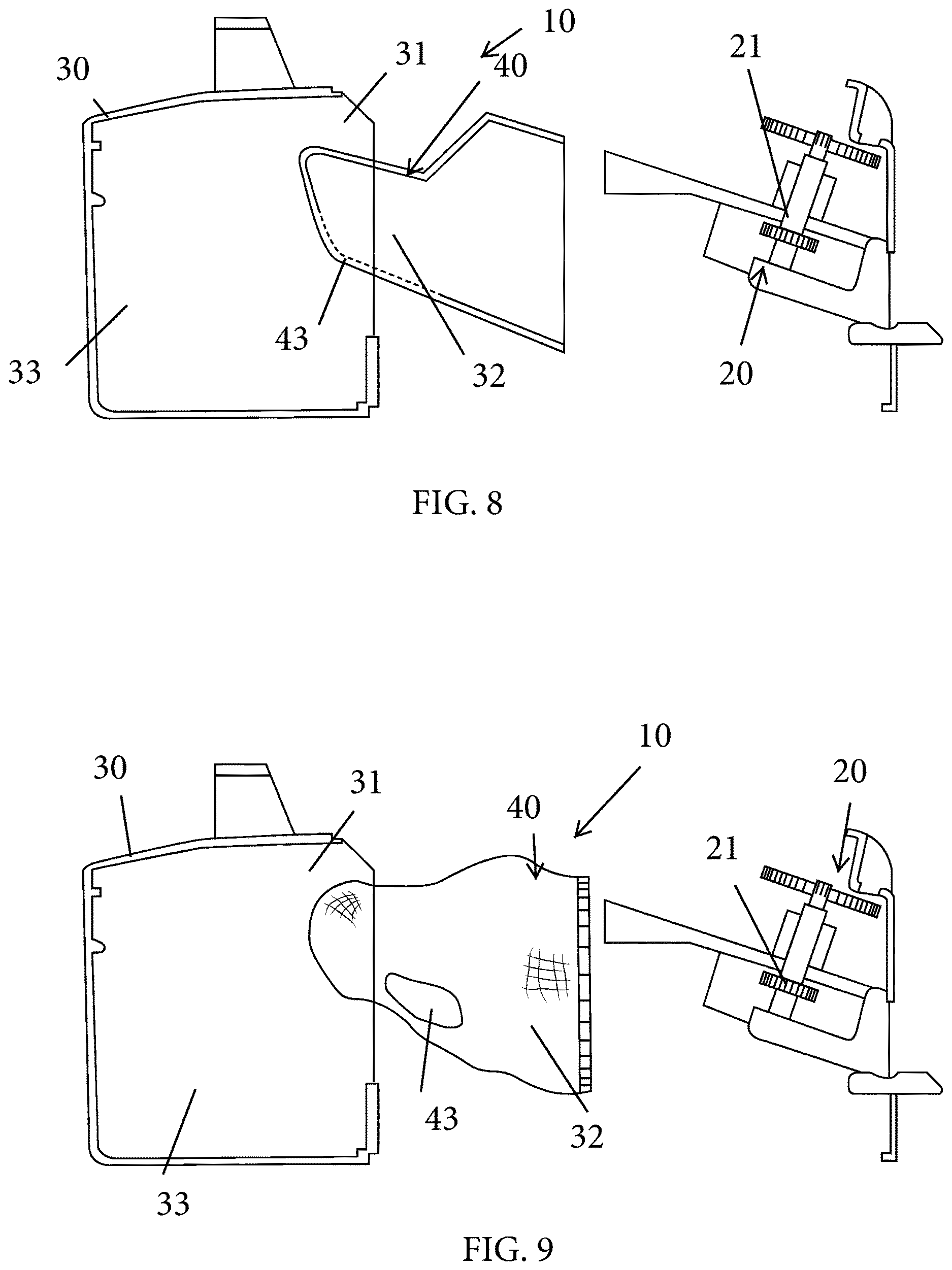 Patent US12616497 Figure 2 – Scalpel blade container