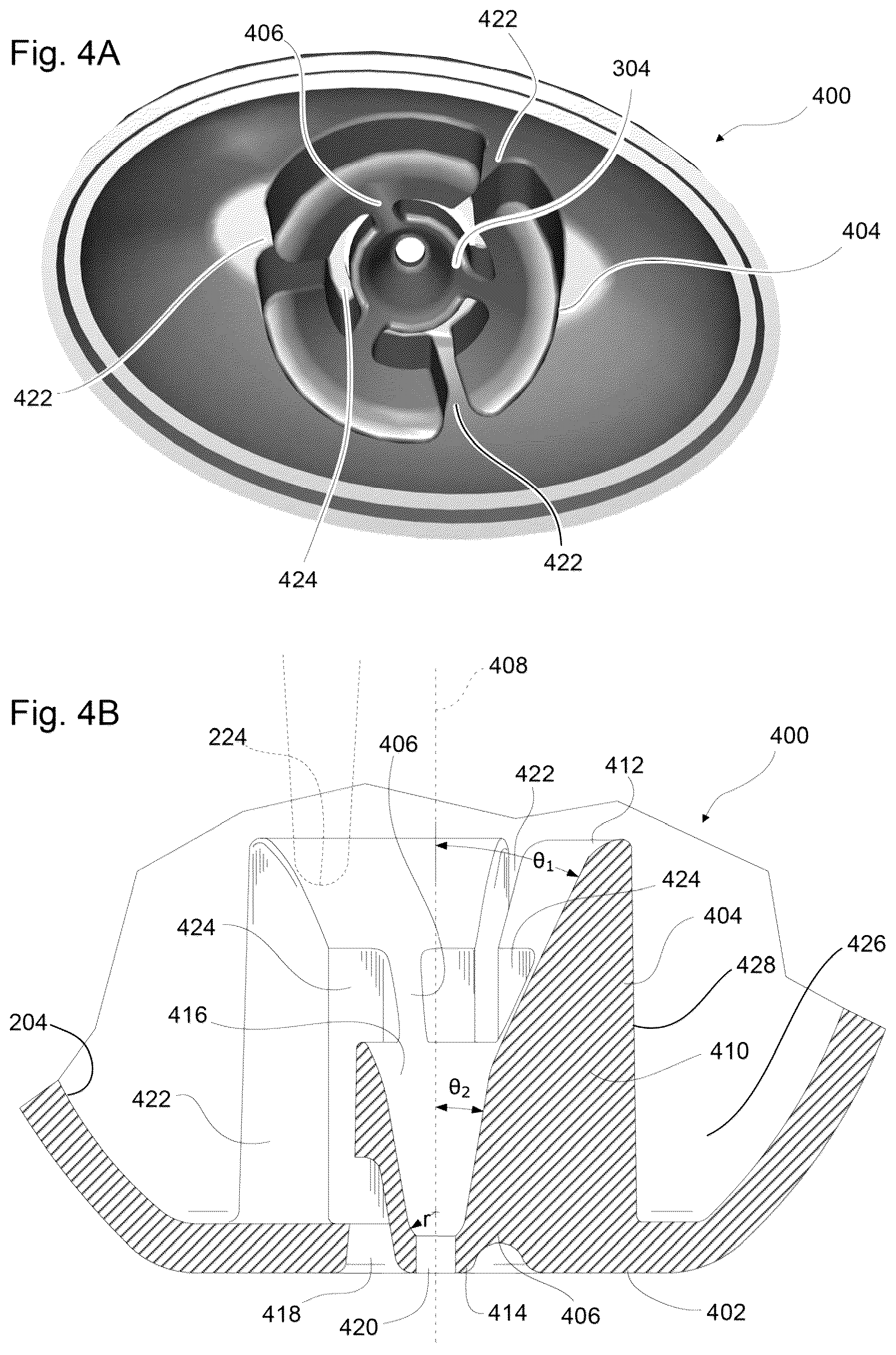Patent US12616501 Figure 4 – Surgical introducer with guidance system receptacle