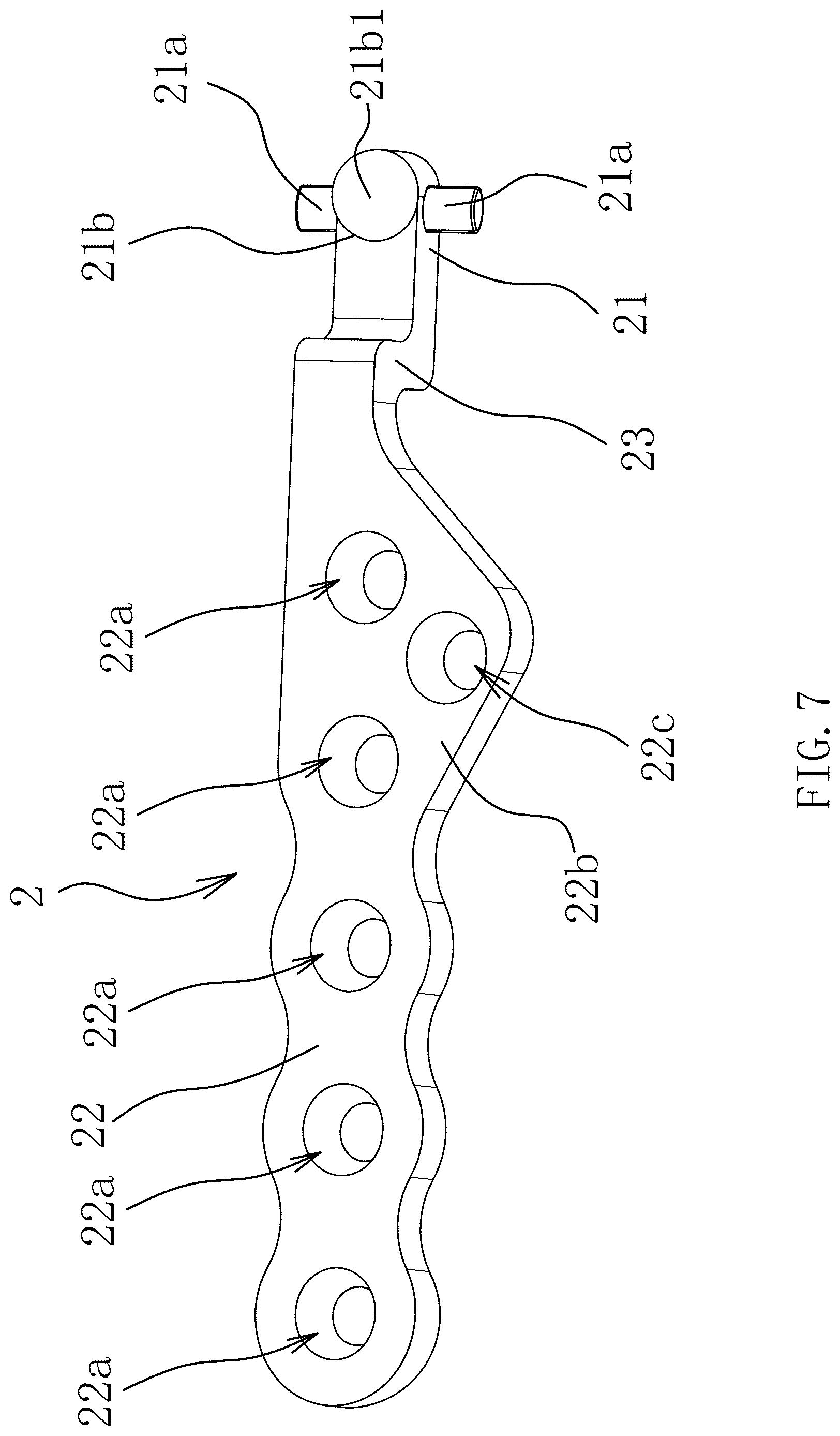 Patent US12616508 Figure 7 – Acromioclavicular steel plate assembly having joint function