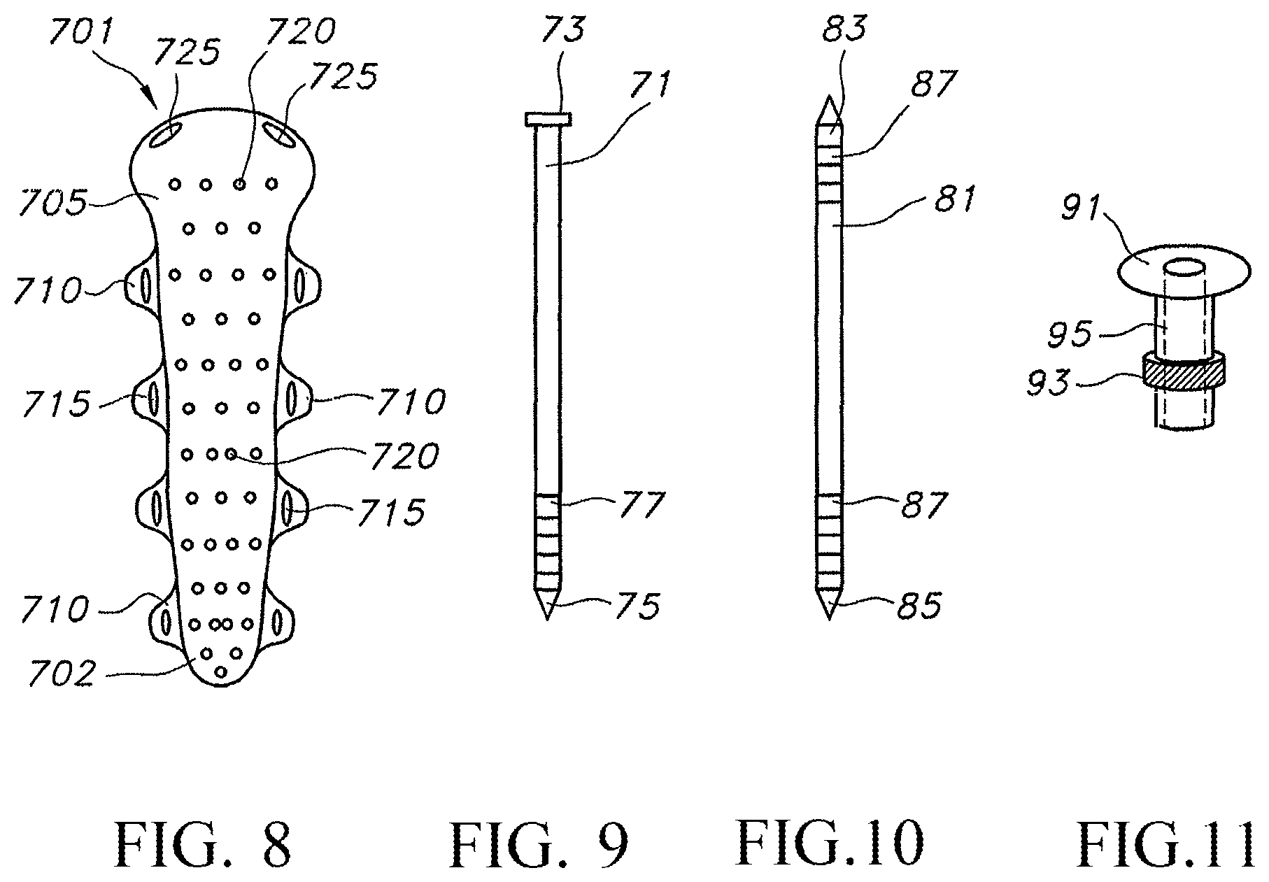 Patent US12616509 Figure 7 – Sternum fixation device and method