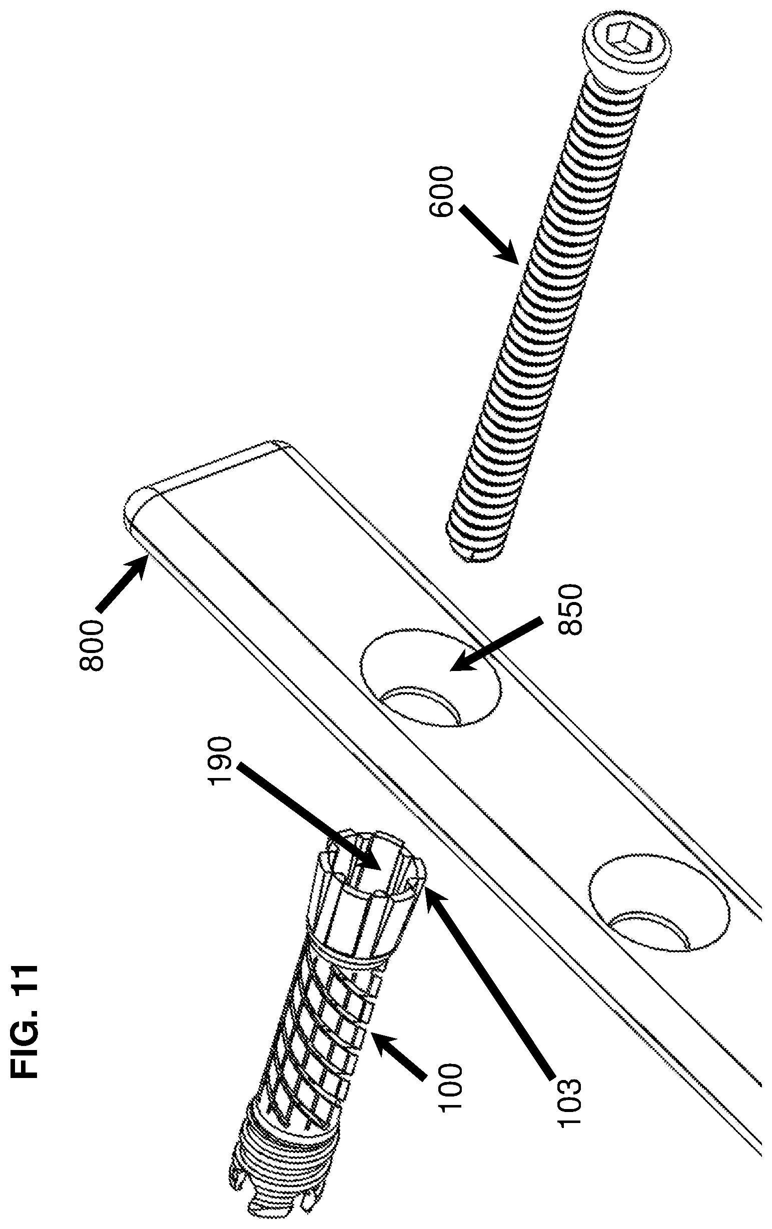 Patent US12616510 Figure 11 – Devices, systems, and methods for bone repair or implant fixation