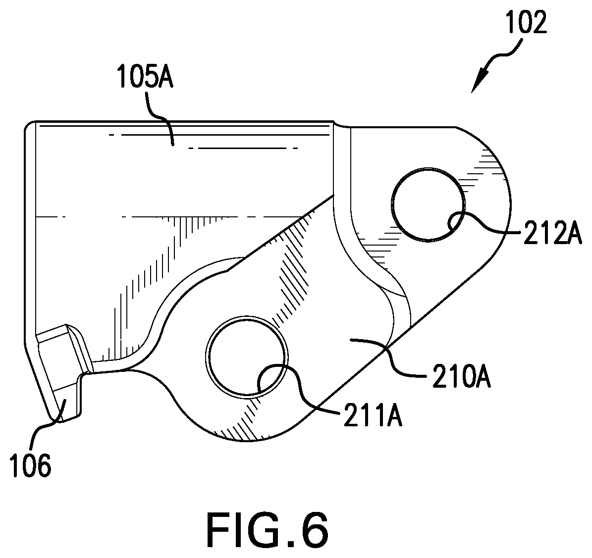 Patent US12616512 Figure 6 – Surgical rod cutter-bender assembly