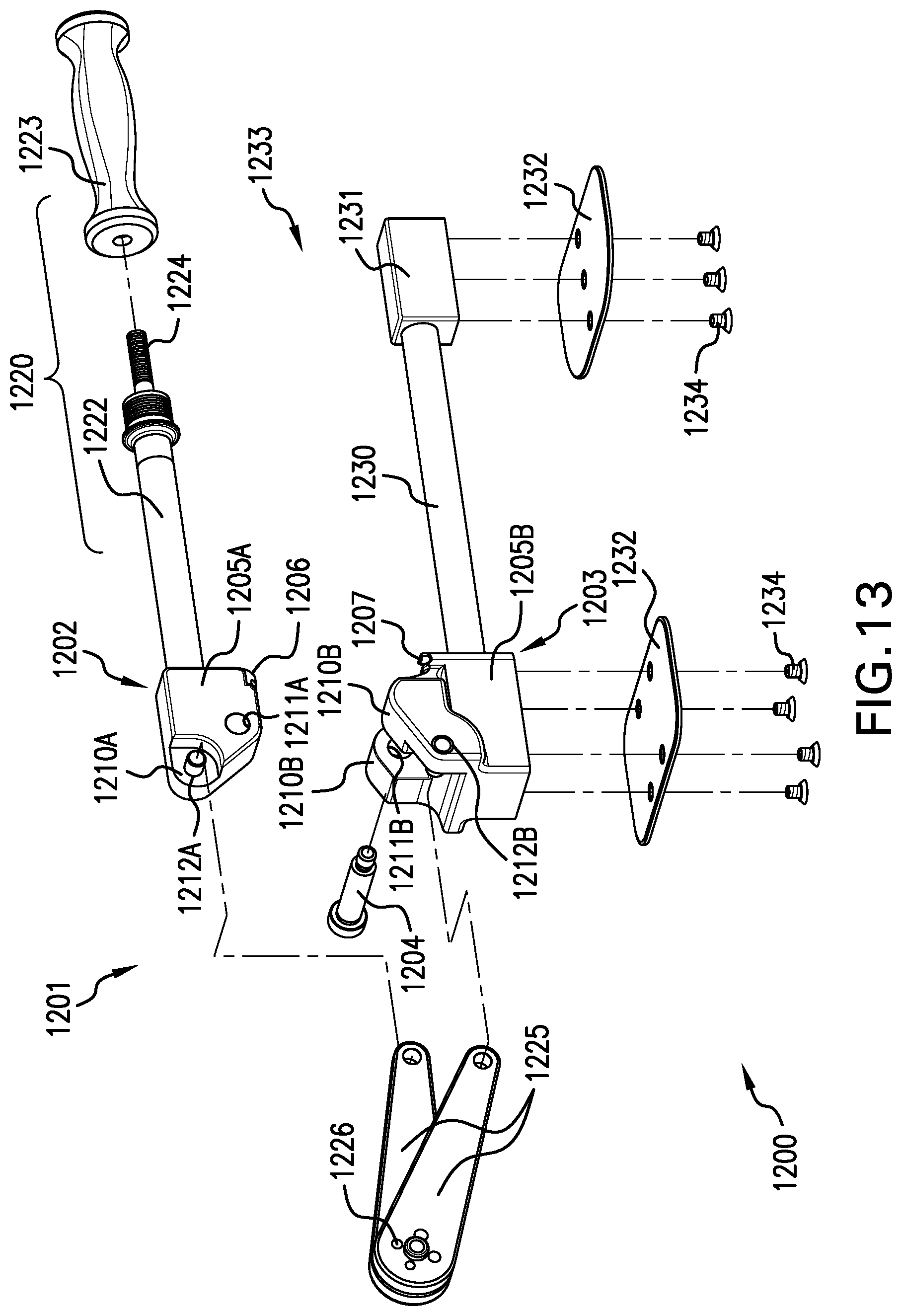 Patent US12616512 Figure 12 – Surgical rod cutter-bender assembly