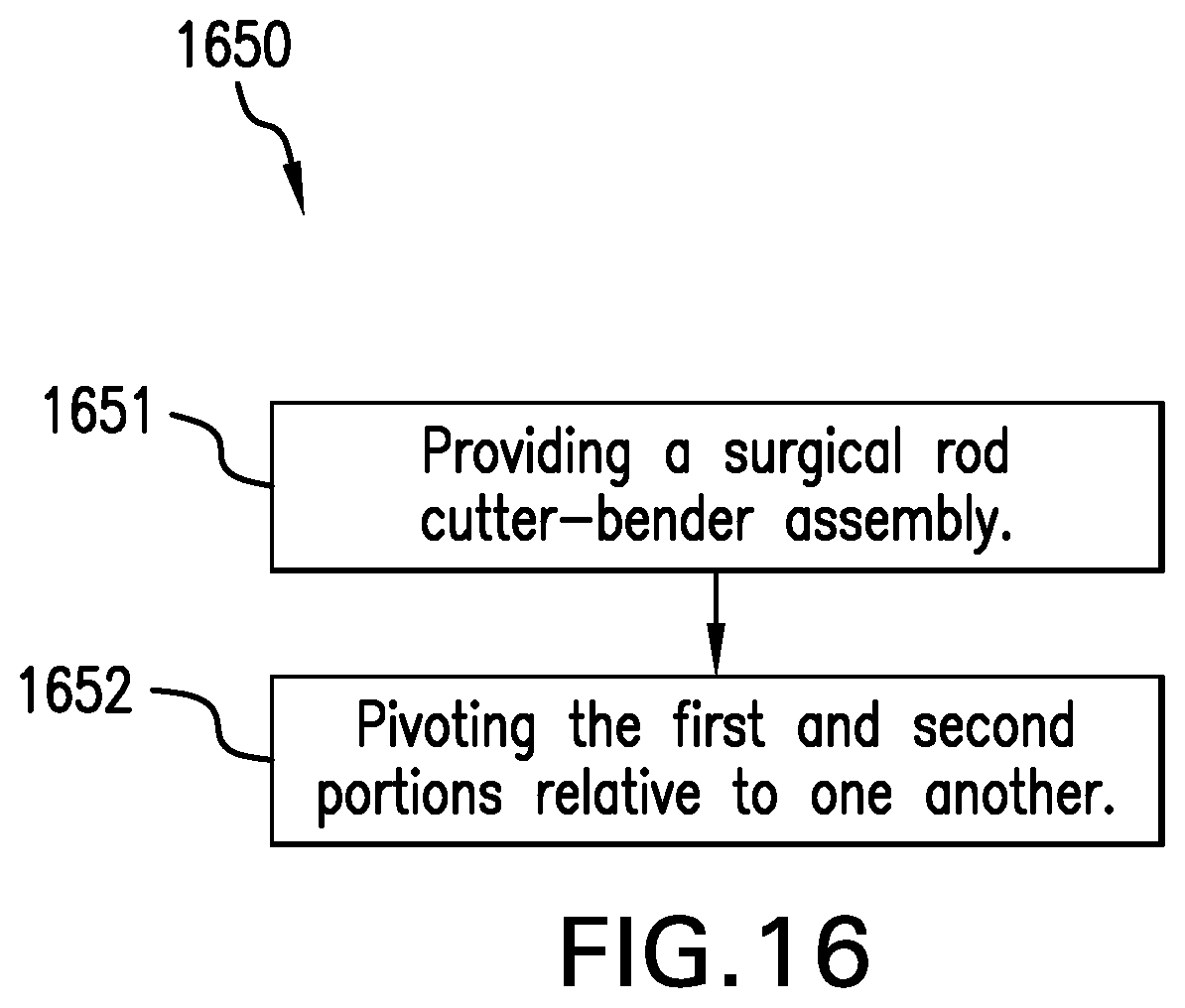 Patent US12616512 Figure 15 – Surgical rod cutter-bender assembly