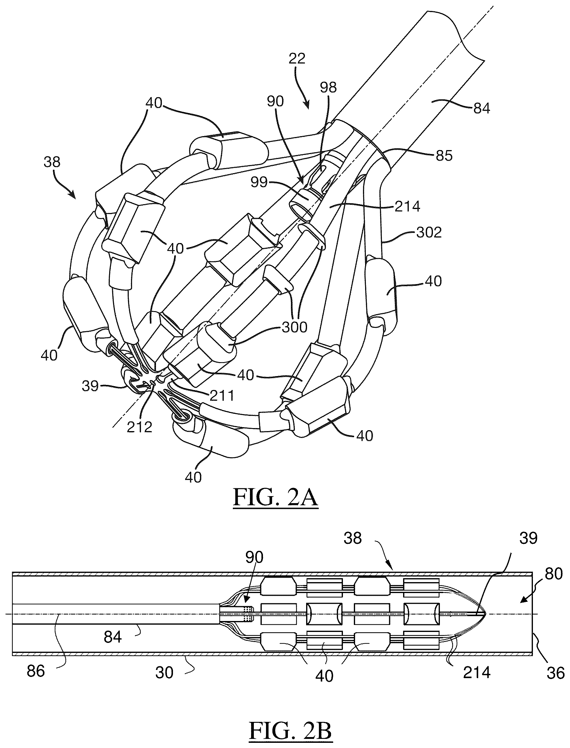Patent US12616517 Figure 2 – Expandable basket assemblies with linear spine patterns for improved tissue contact and methods for making thereof