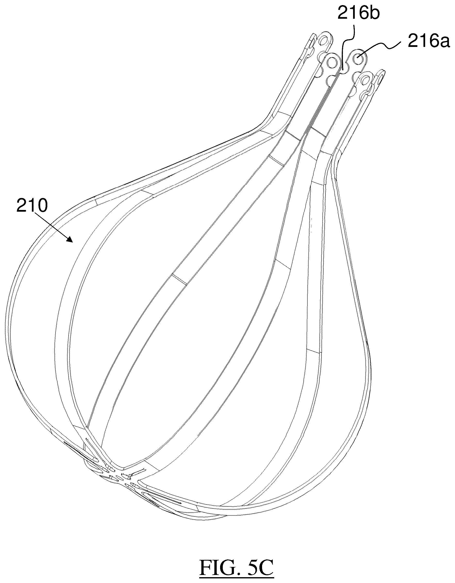 Patent US12616517 Figure 7 – Expandable basket assemblies with linear spine patterns for improved tissue contact and methods for making thereof