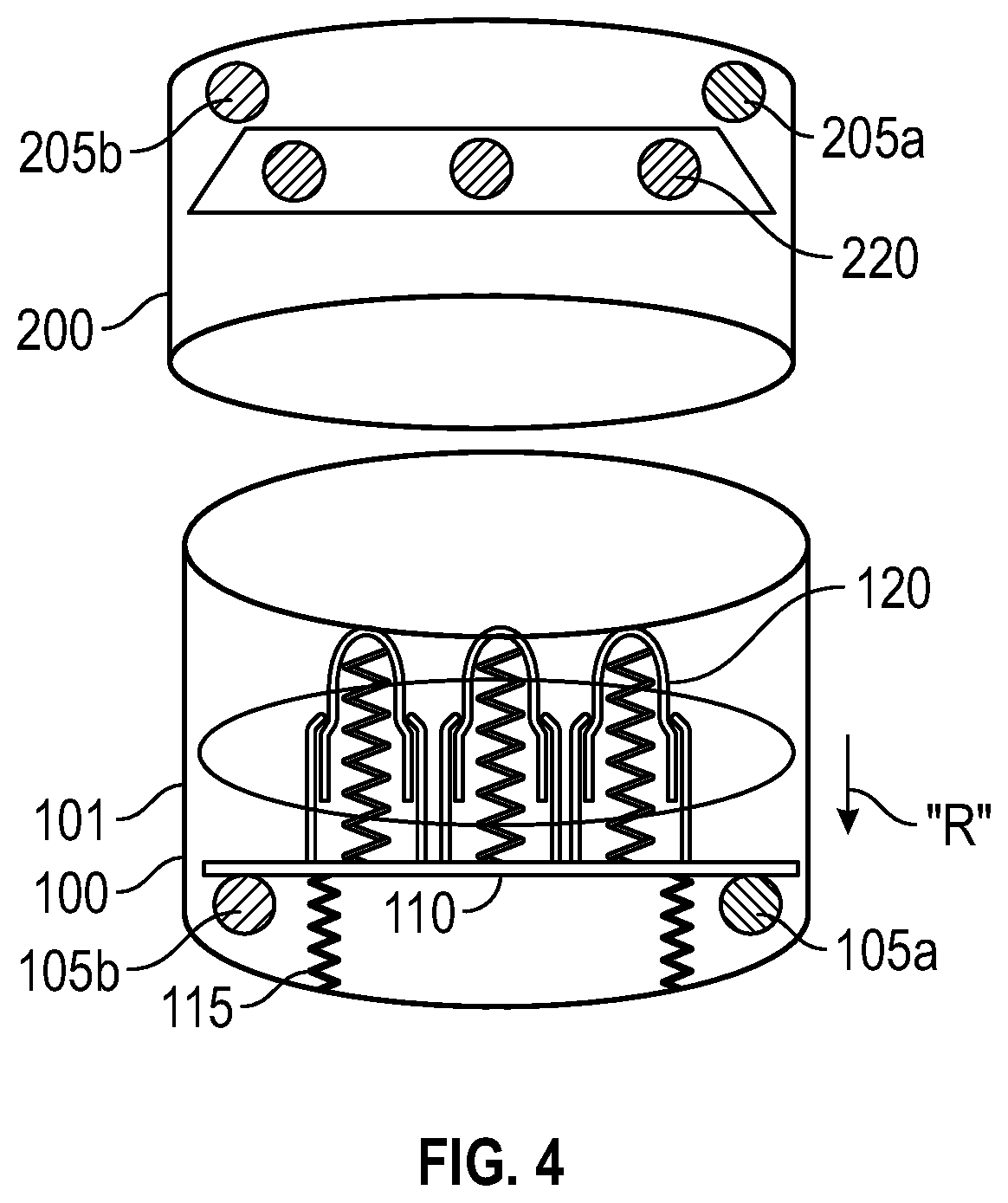 Patent US12616520 Figure 3 – Magnetic auto-alignment connector