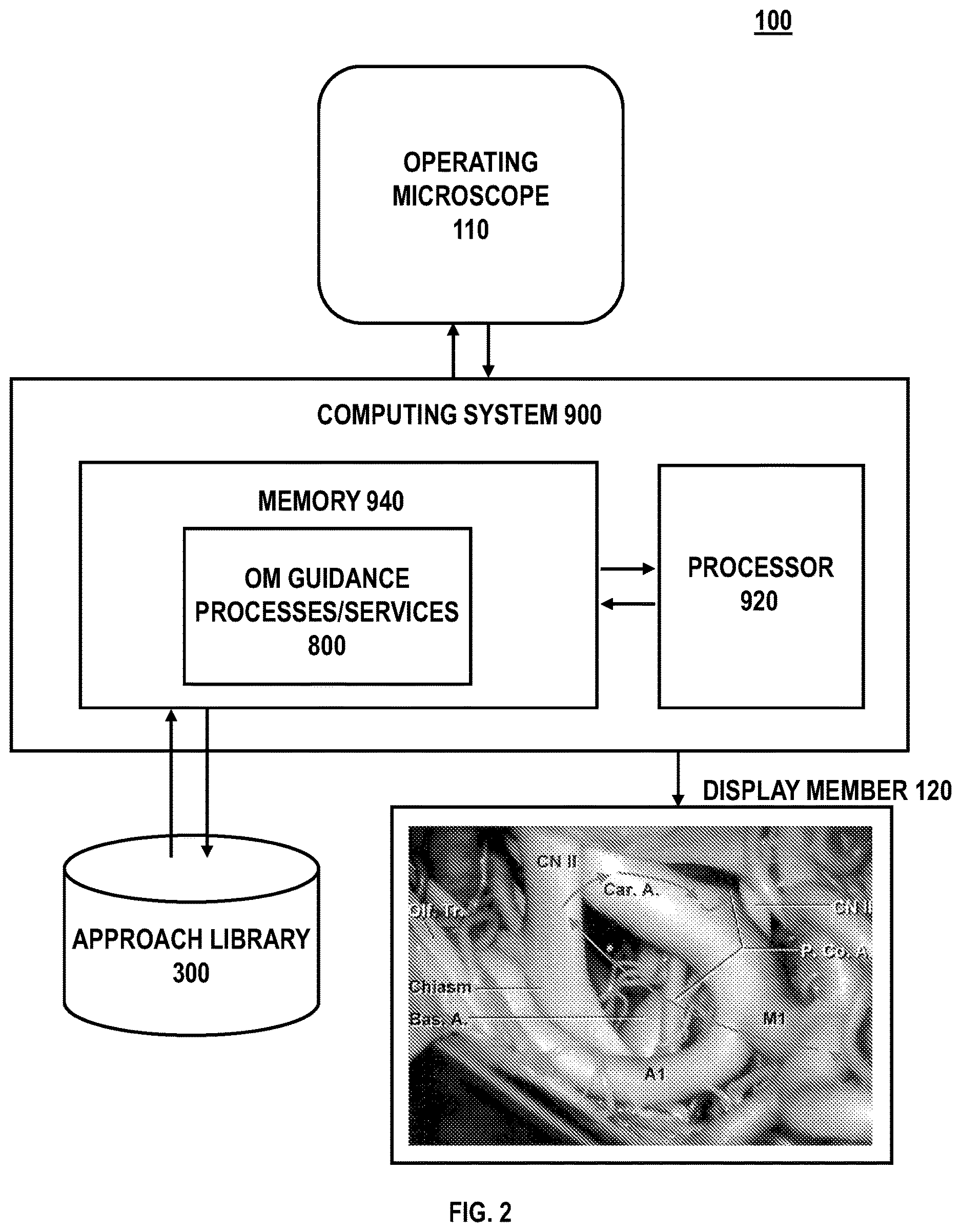 Patent US12616526 Figure 2 – Systems and methods for operative microscope tracking for technical guidance