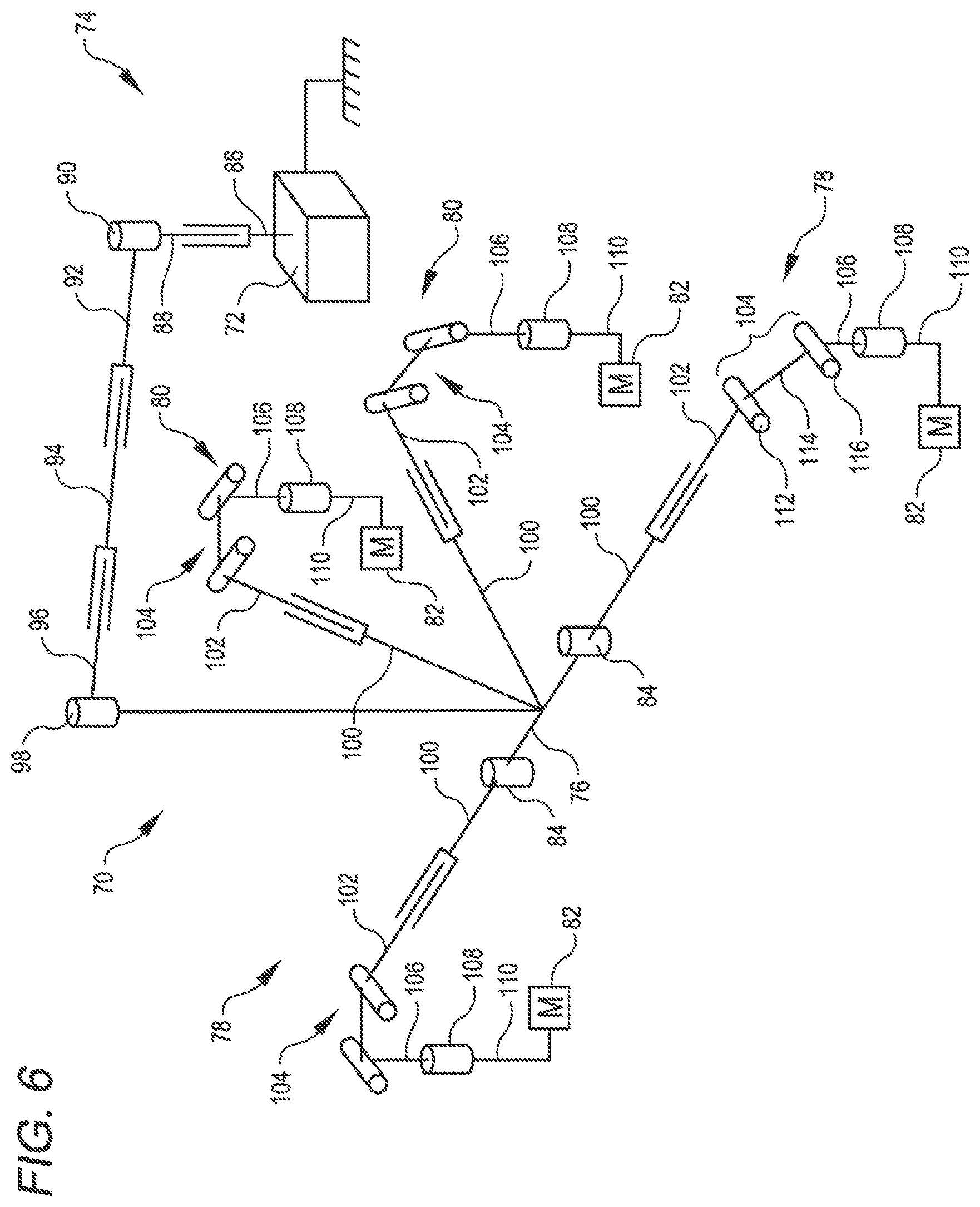 Patent US12616531 Figure 5 – Multi-port surgical robotic system architecture