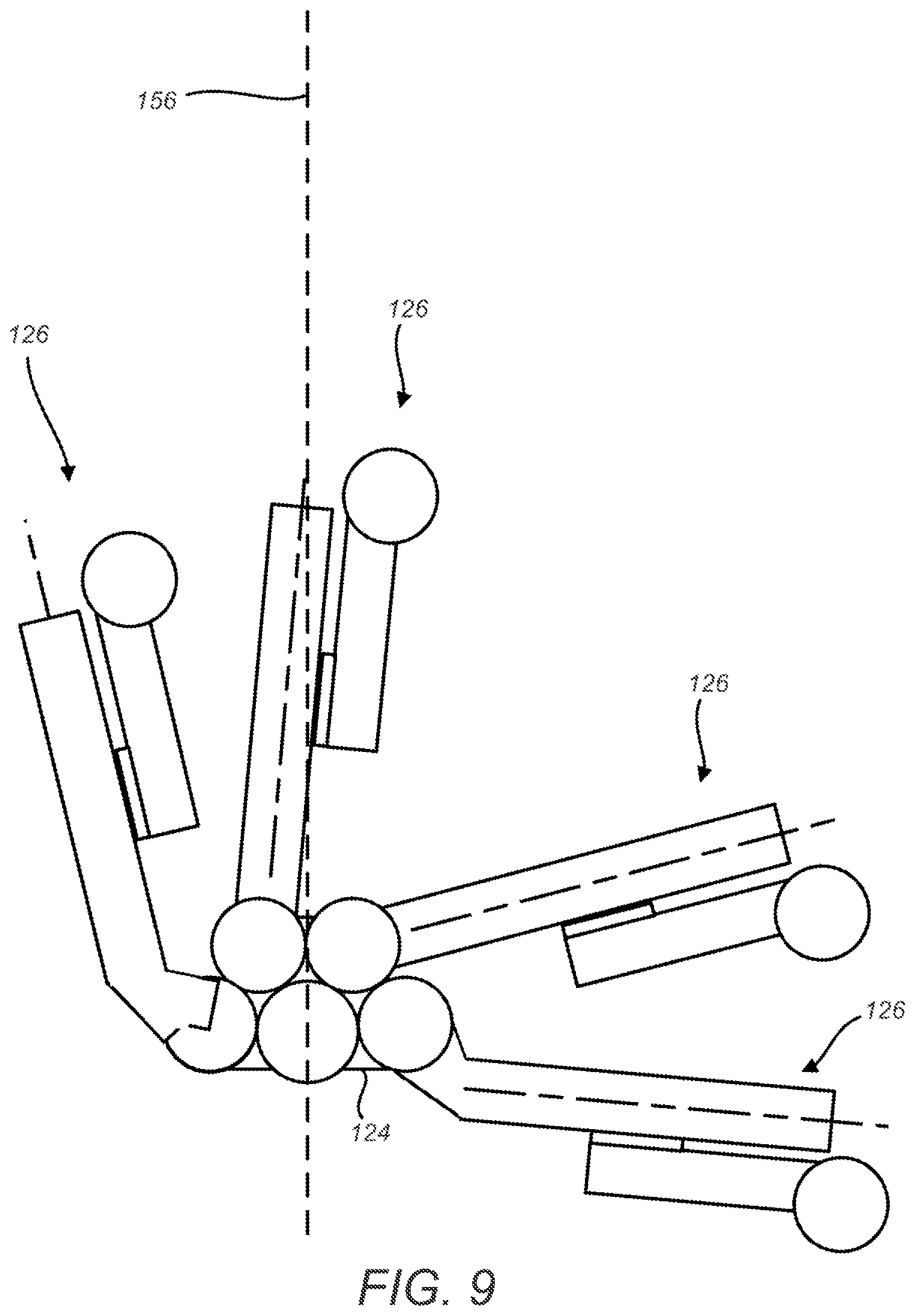 Patent US12616531 Figure 8 – Multi-port surgical robotic system architecture