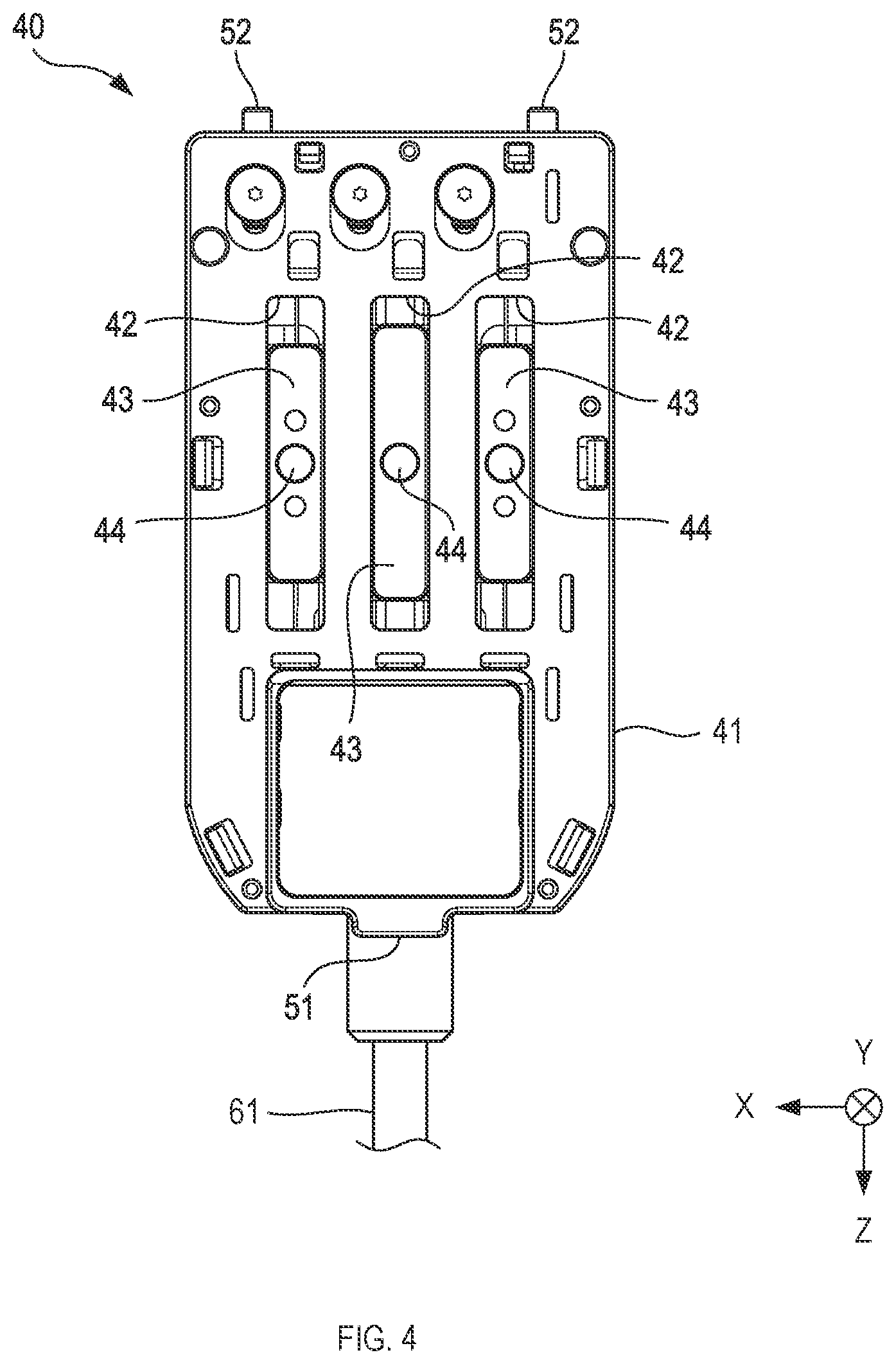 Patent US12616532 Figure 4 – Medical robot and attachment portion of medical robot
