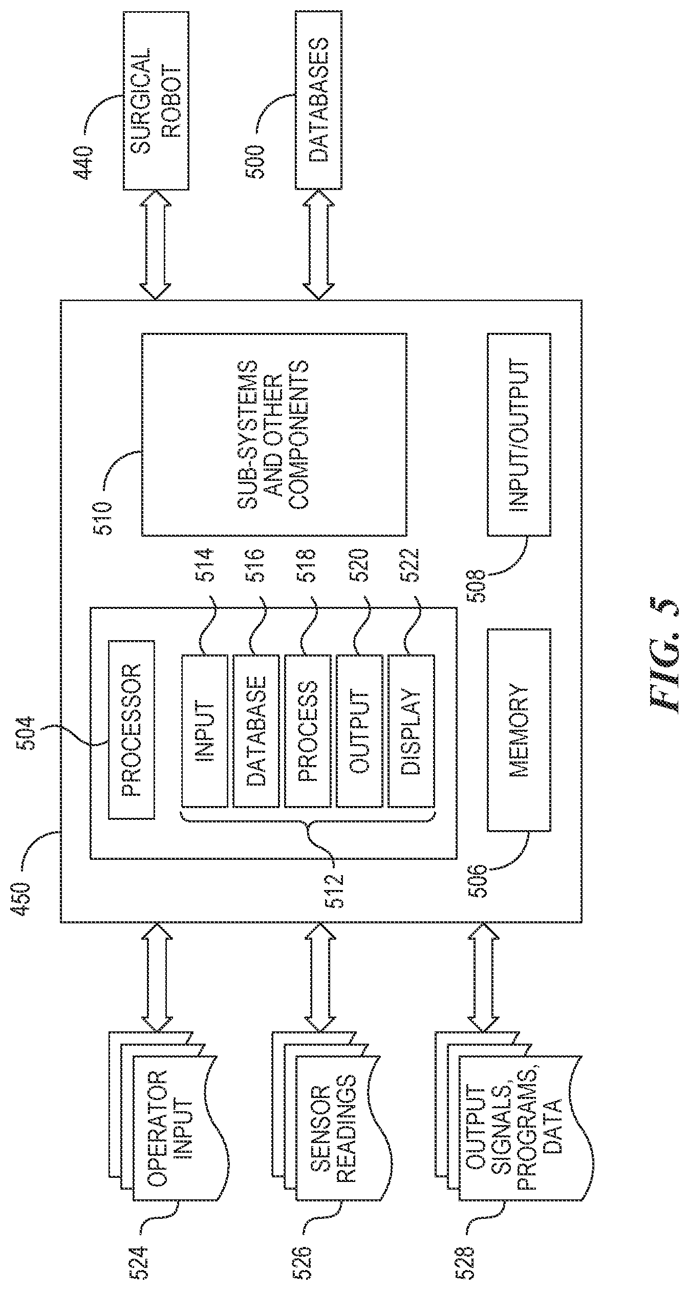 Patent US12616533 Figure 5 – Methods and systems for using voice input to control a surgical robot