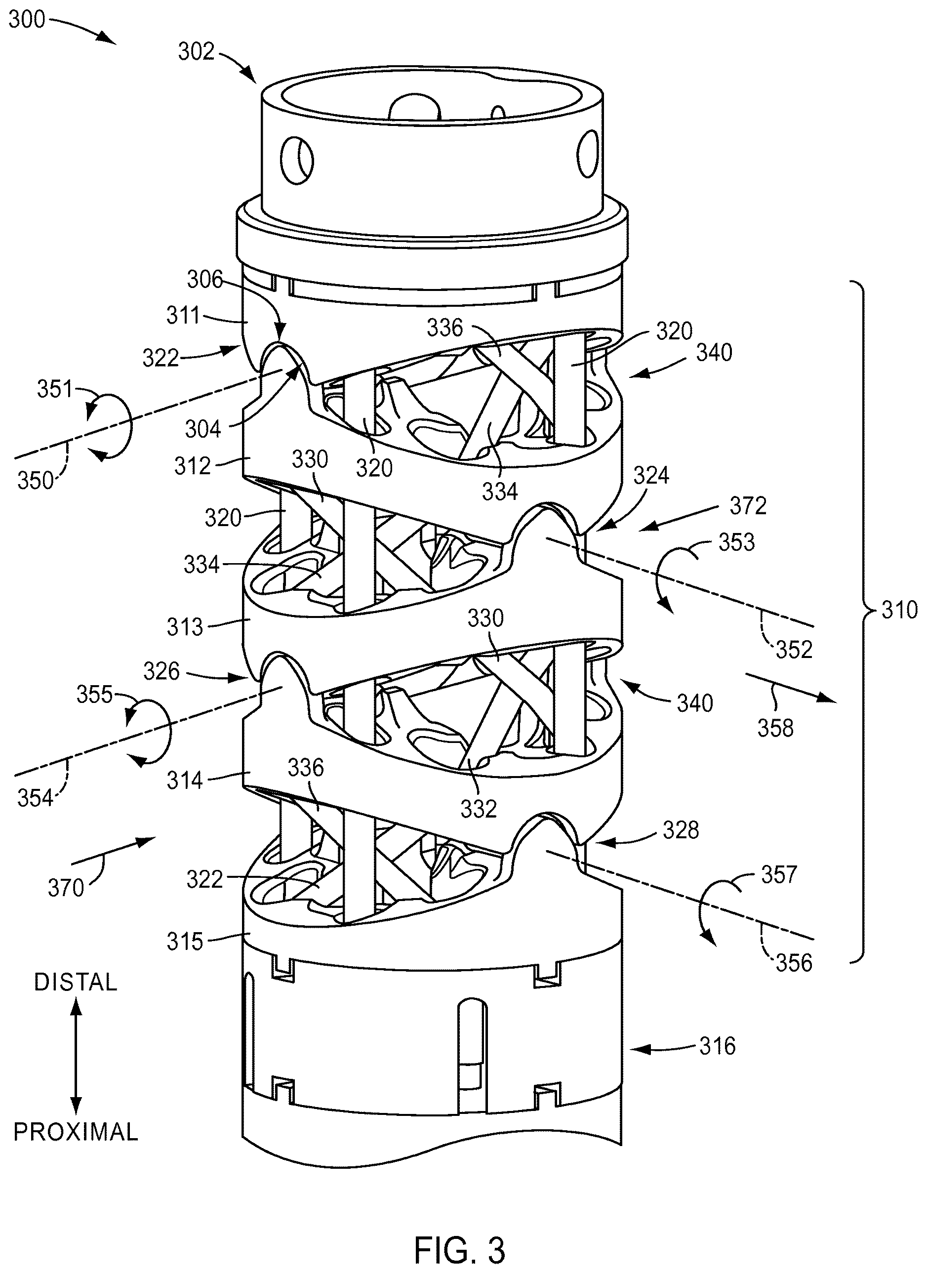 Patent US12616538 Figure 4 – Articulatable members having constrained motion and related devices and methods