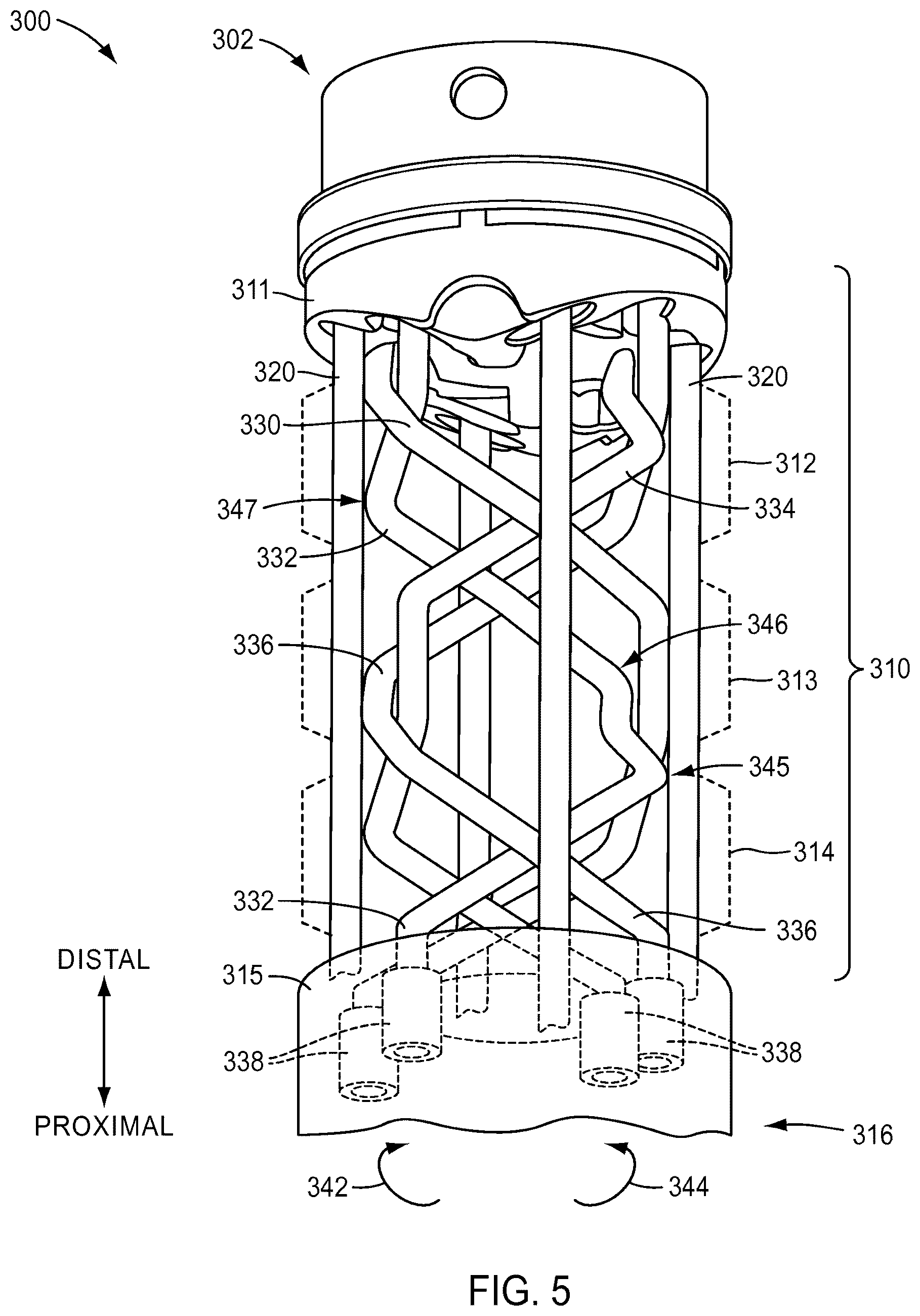 Patent US12616538 Figure 6 – Articulatable members having constrained motion and related devices and methods
