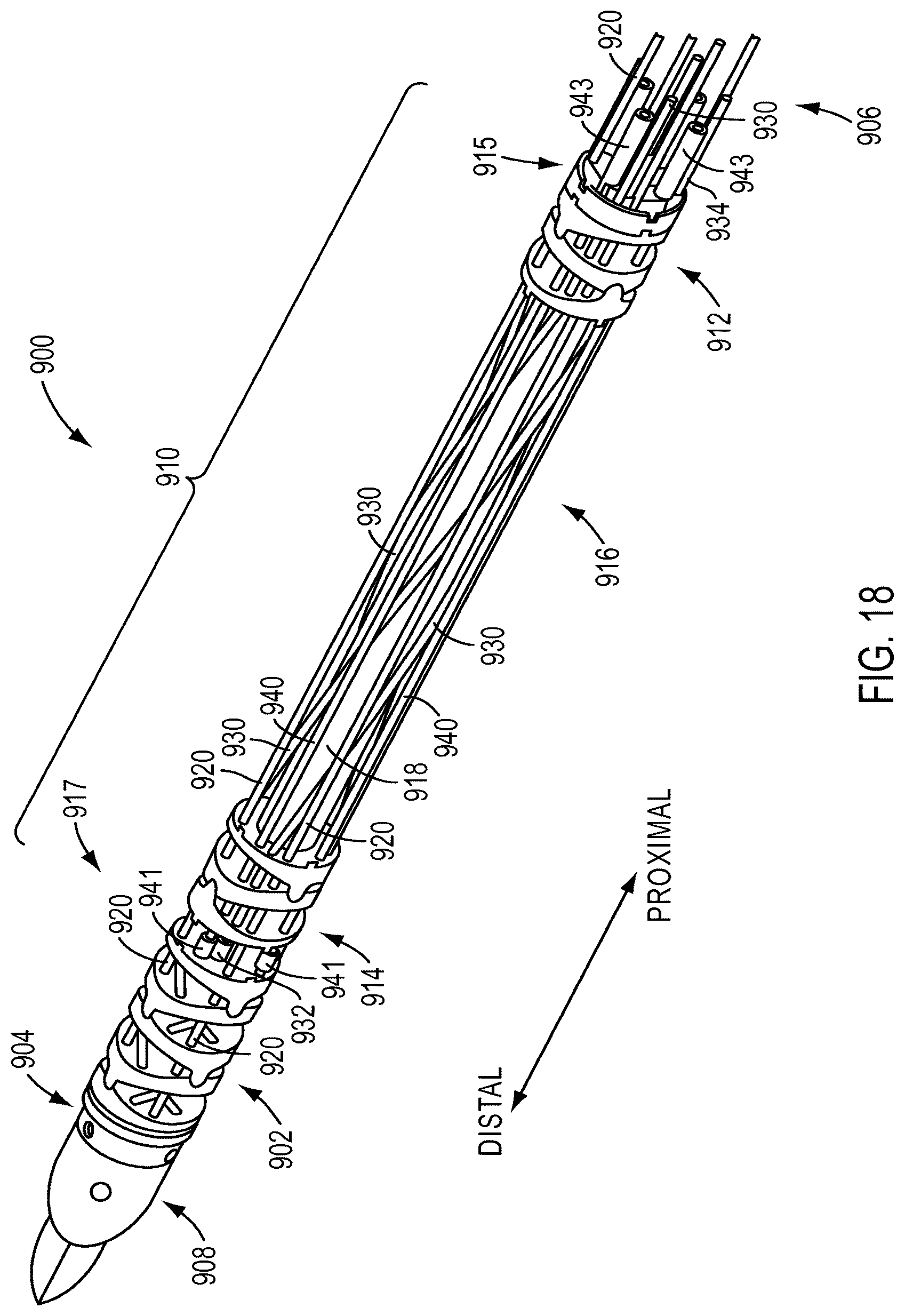 Patent US12616538 Figure 17 – Articulatable members having constrained motion and related devices and methods