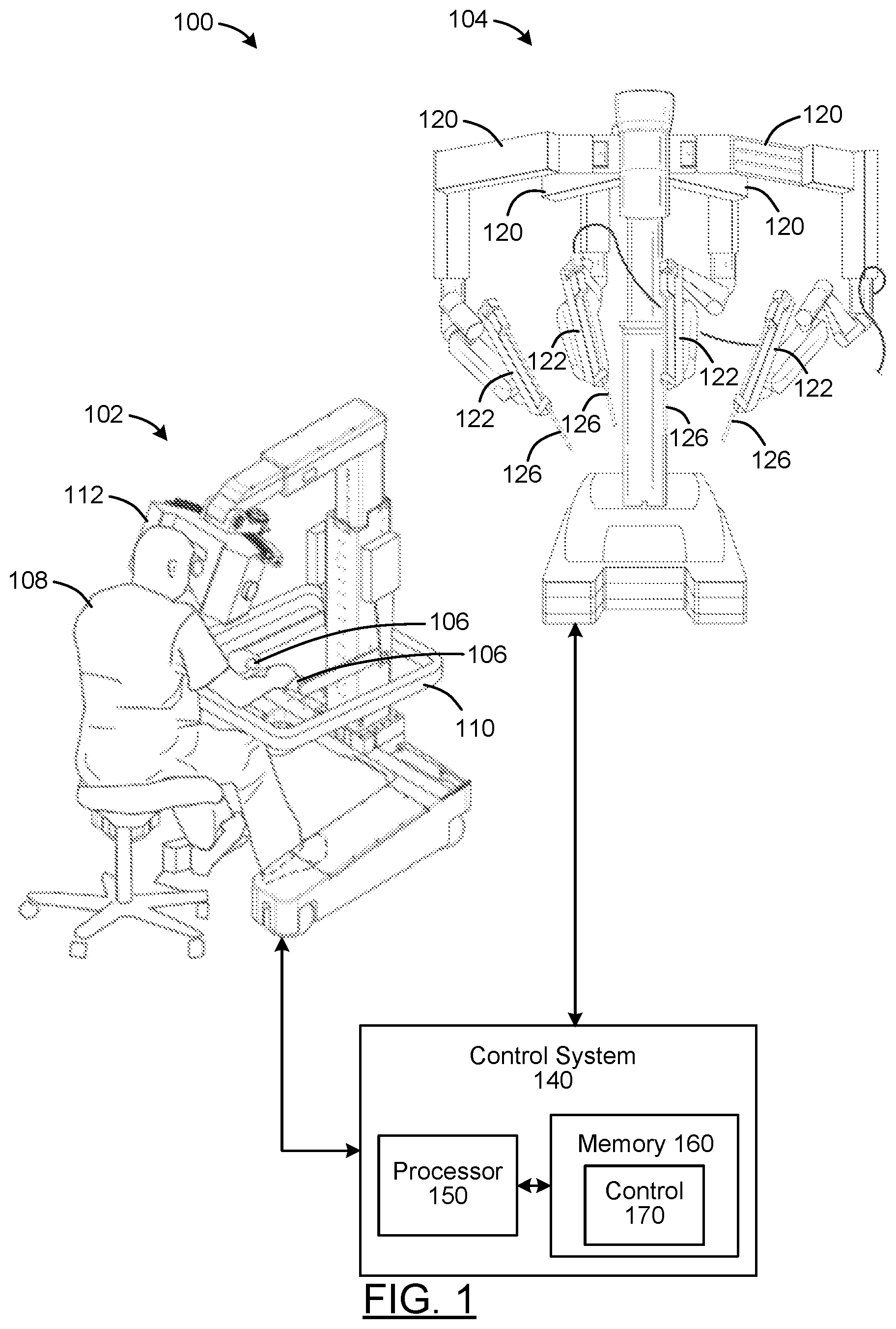 Patent US12616540 — Imaging device control via multiple input modalities — Figure 1