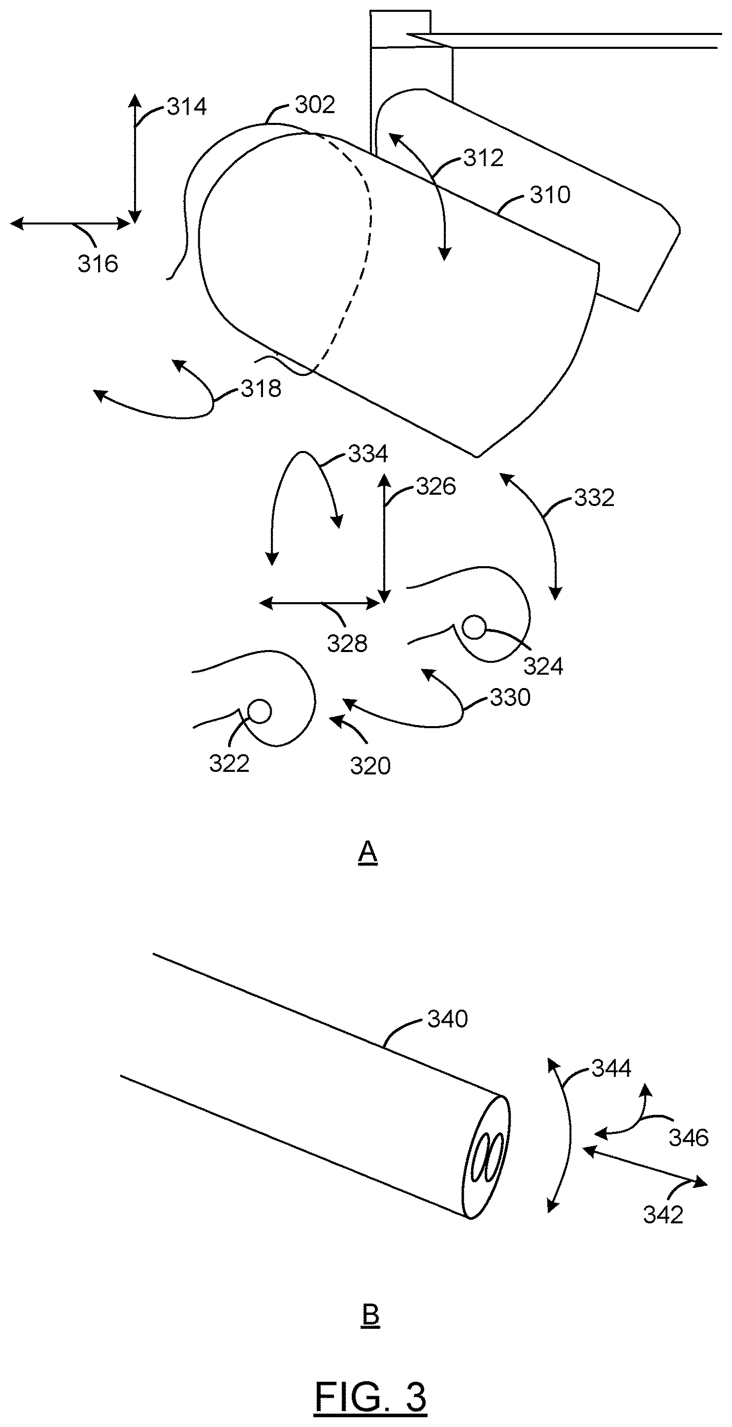 Patent US12616540 Figure 3 – Imaging device control via multiple input modalities