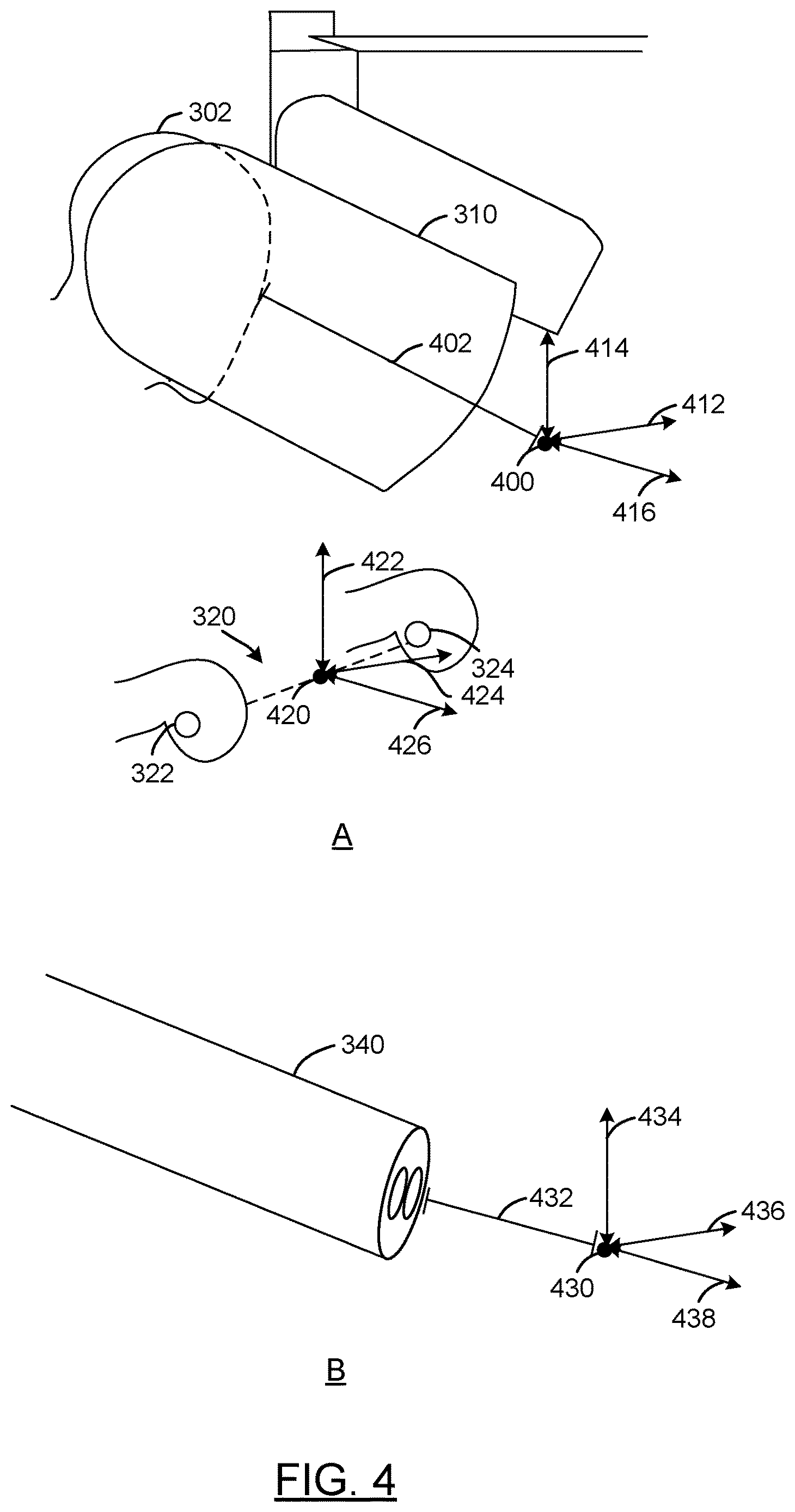 Patent US12616540 Figure 4 – Imaging device control via multiple input modalities