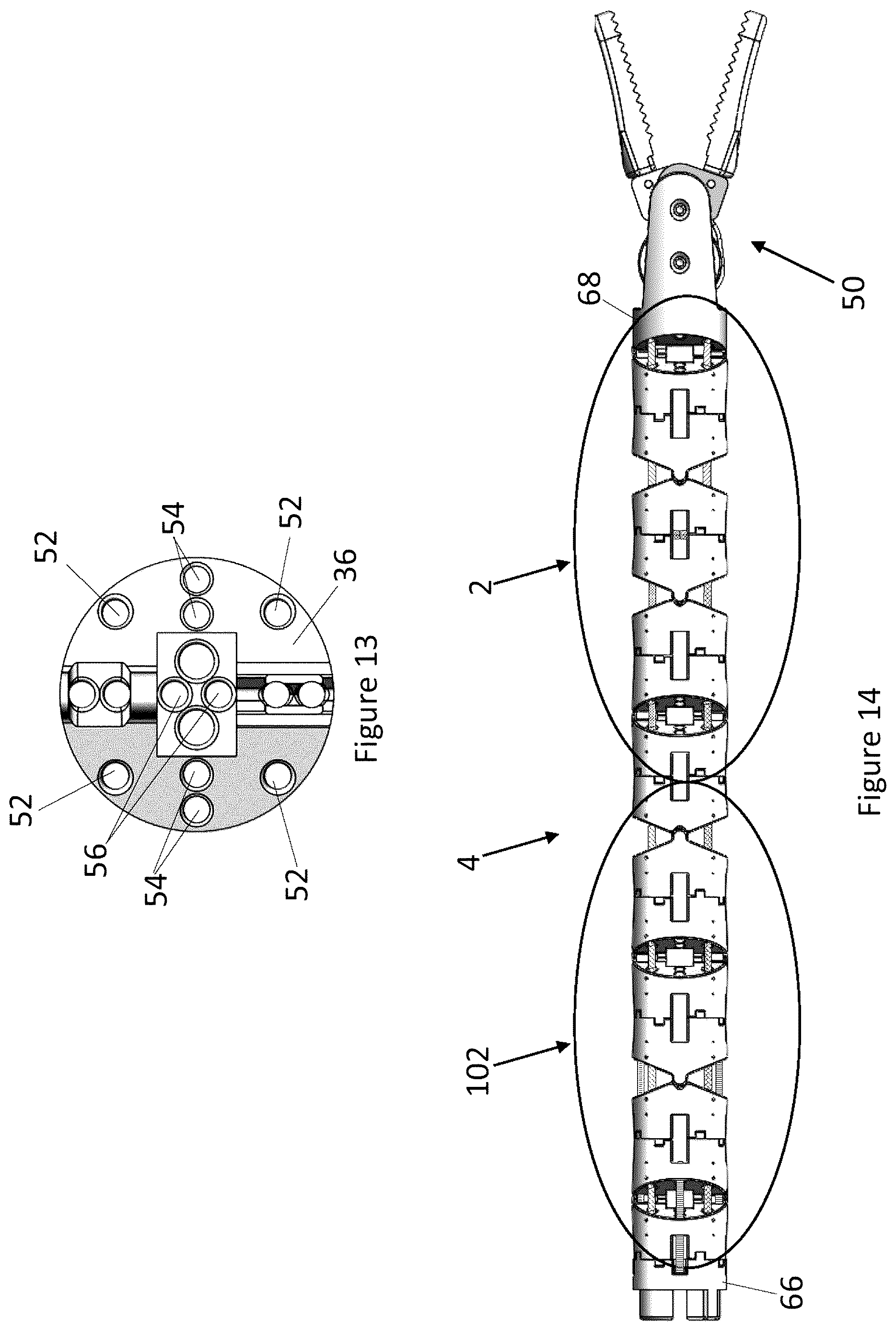 Patent US12616545 Figure 5 – Articulated member