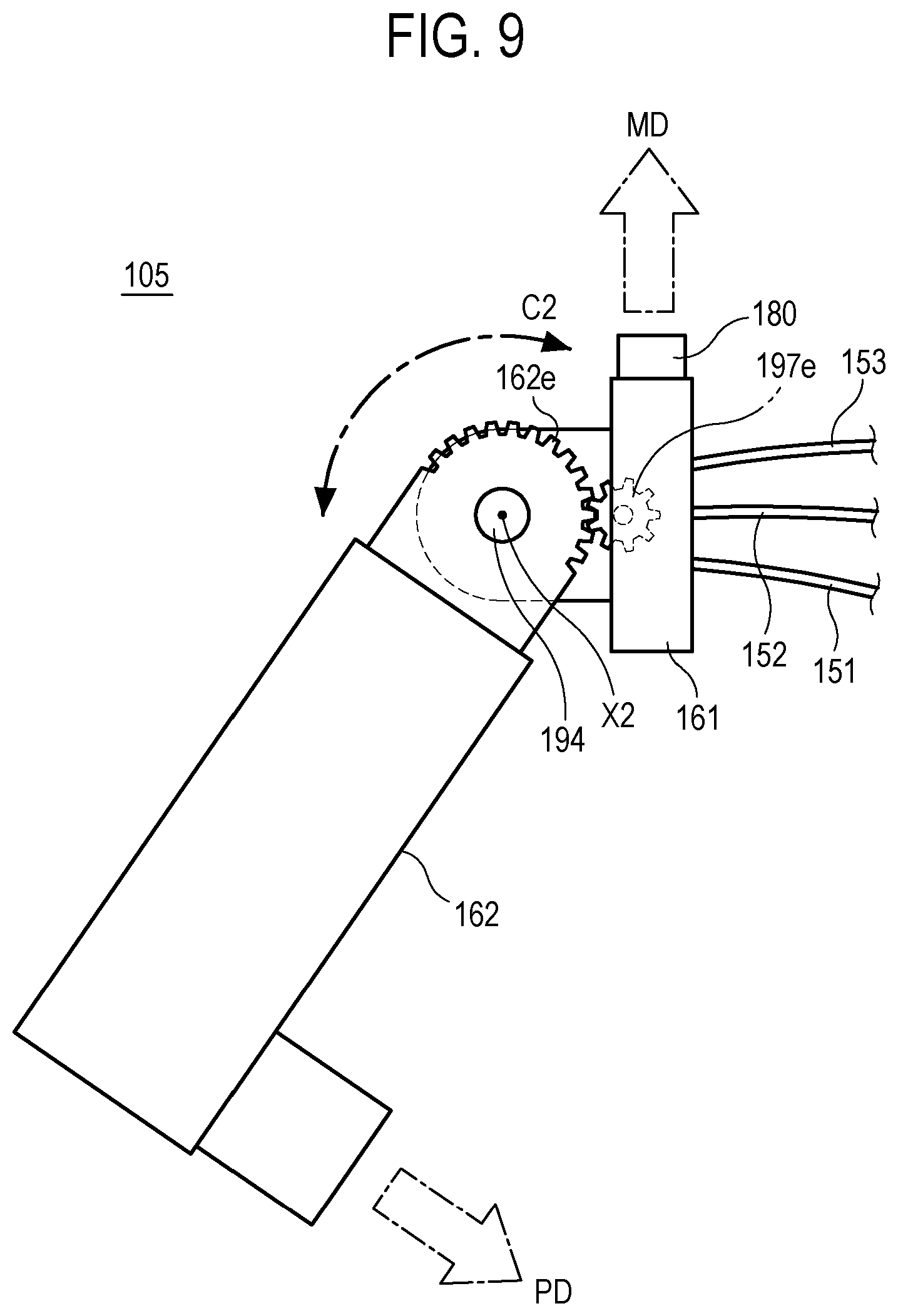 Patent US12616550 Figure 9 – Medical three-dimensional image measuring device and medical image matching system