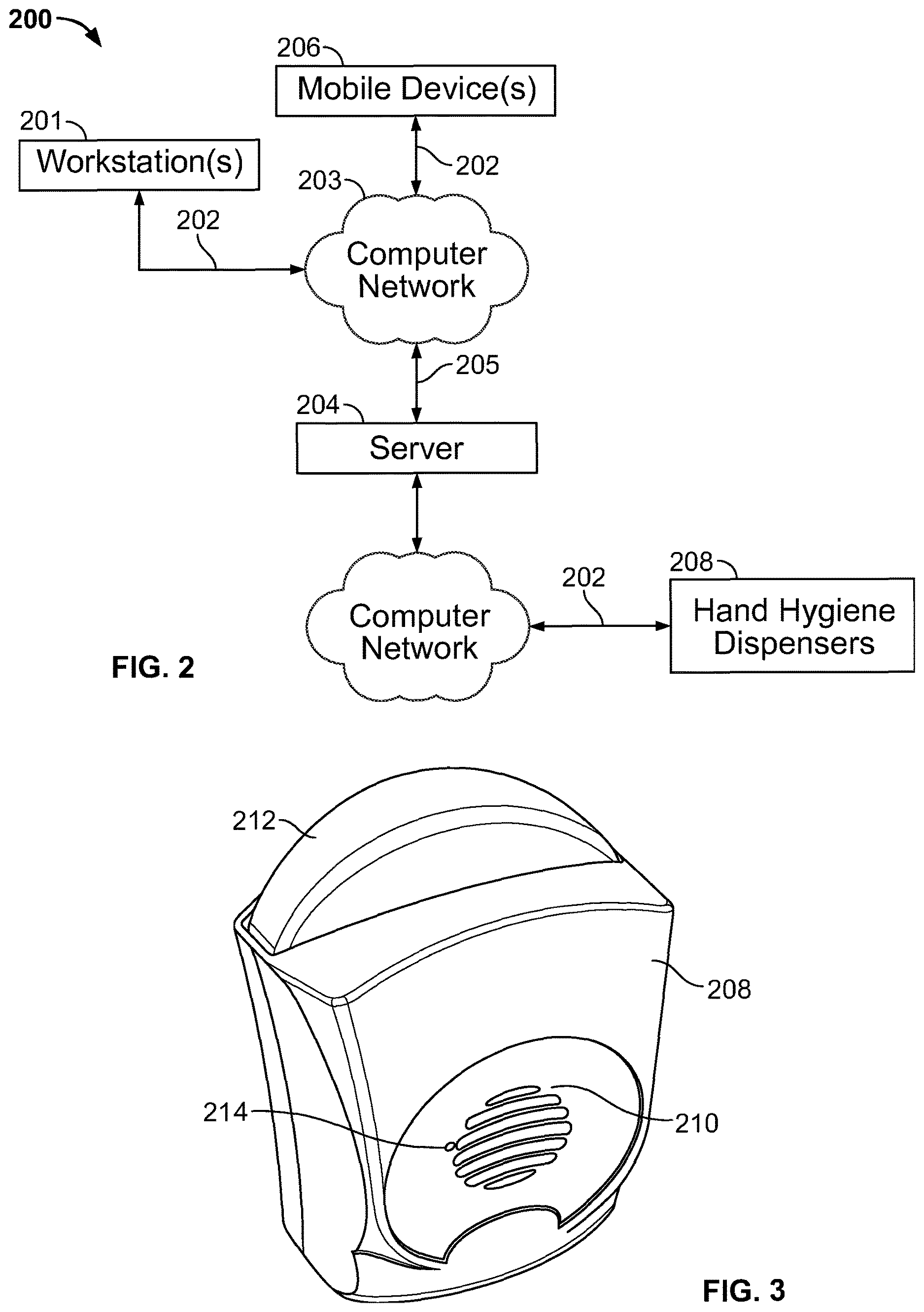 Patent US12616553 Figure 2 – Method and system for ensuring and tracking hand hygiene compliance