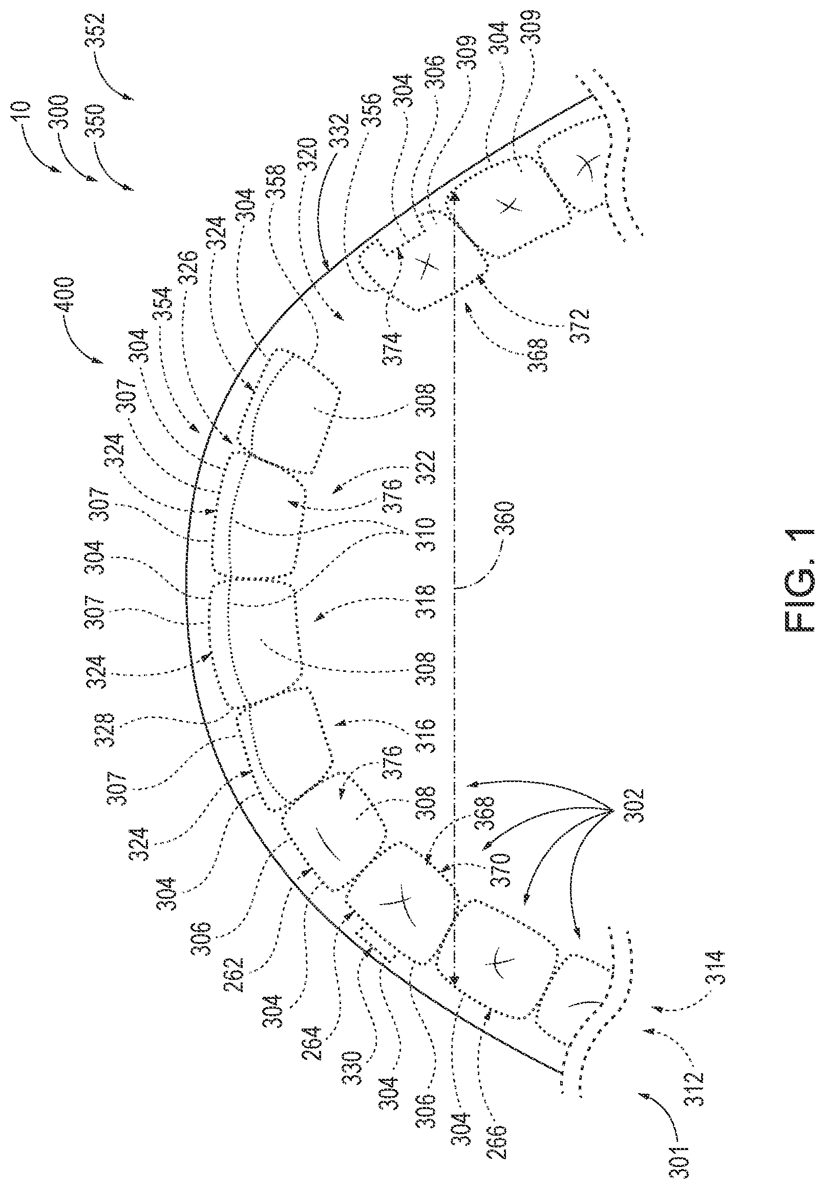 Patent US12616554 — Customized temporary veneers and methods of providing the same — Figure 1