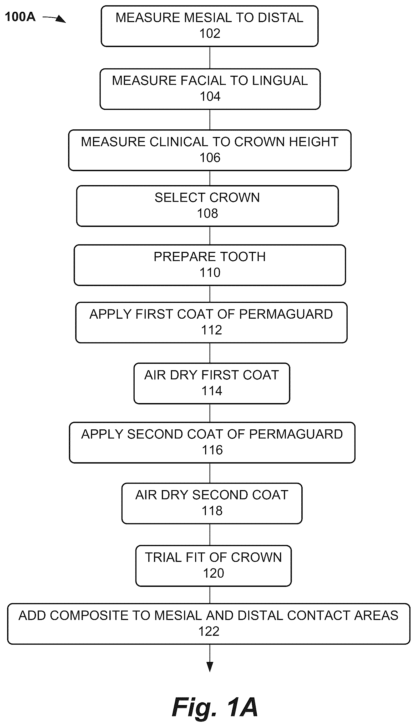 Patent US12616555 Figure 1 – Dental crown and method of use