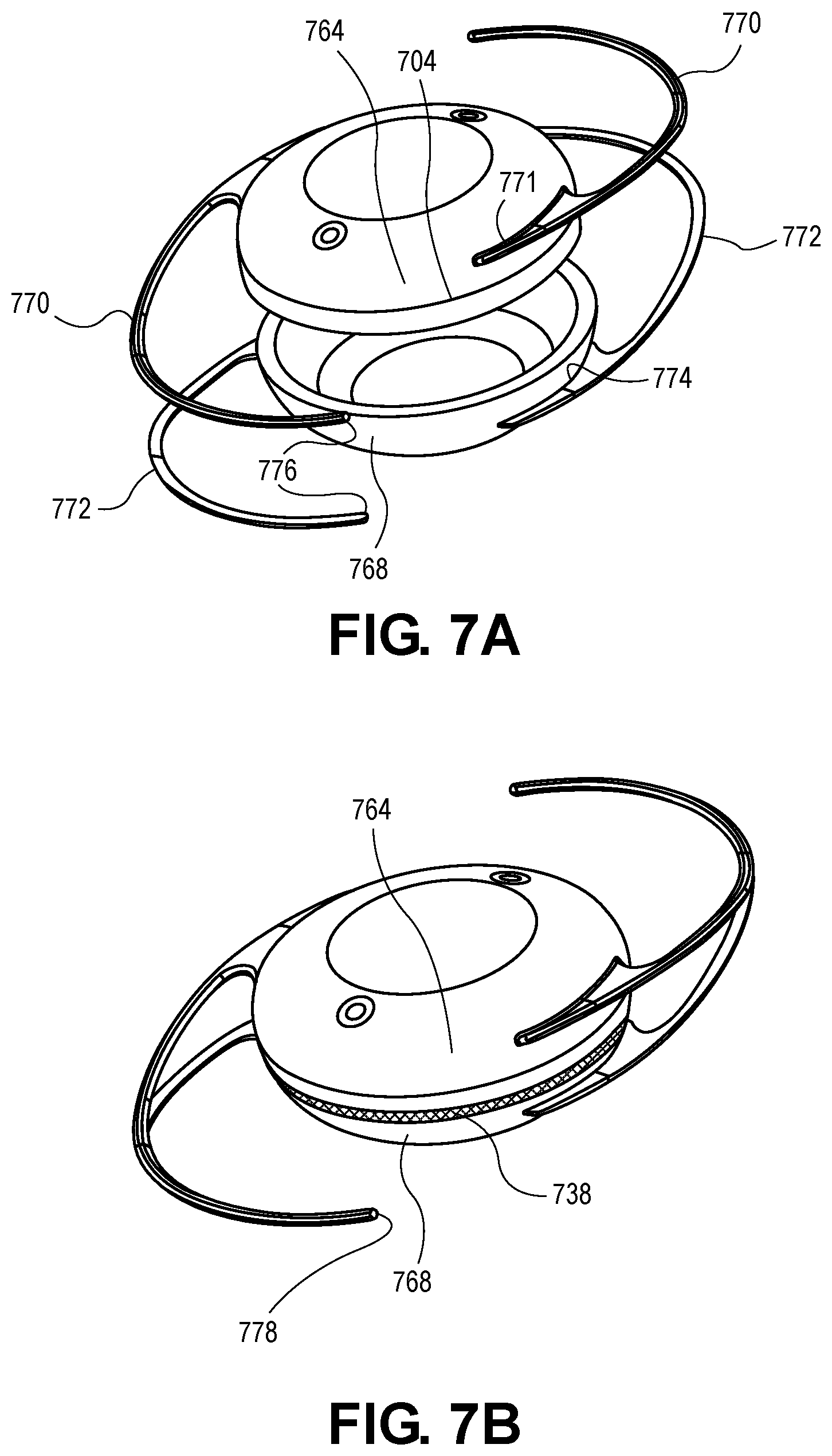 Patent US12616567 Figure 6 – Liquid accommodating intraocular lens with suspended central lens