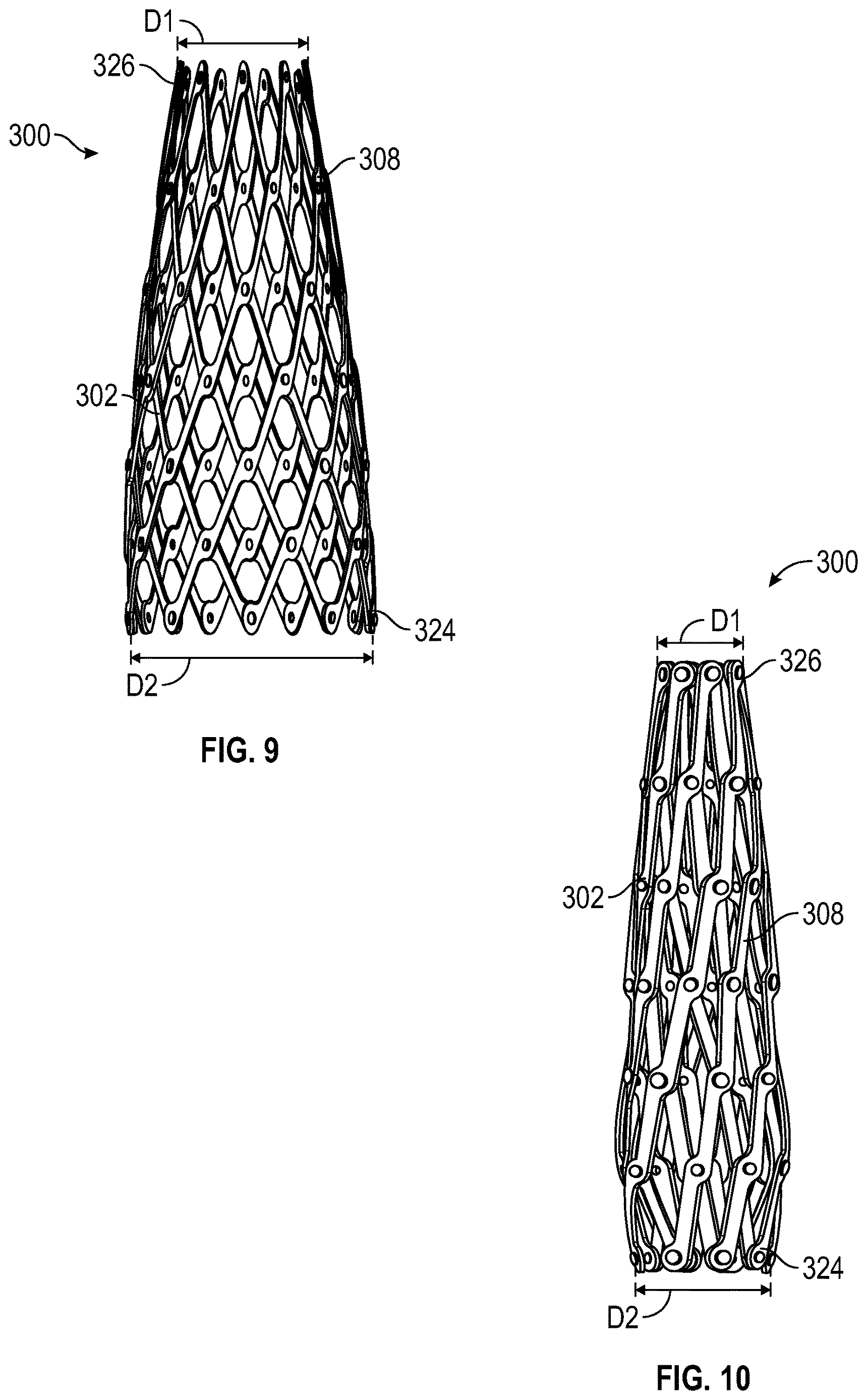 Patent US12616569 Figure 8 – Prosthetic heart valve having non-cylindrical frame