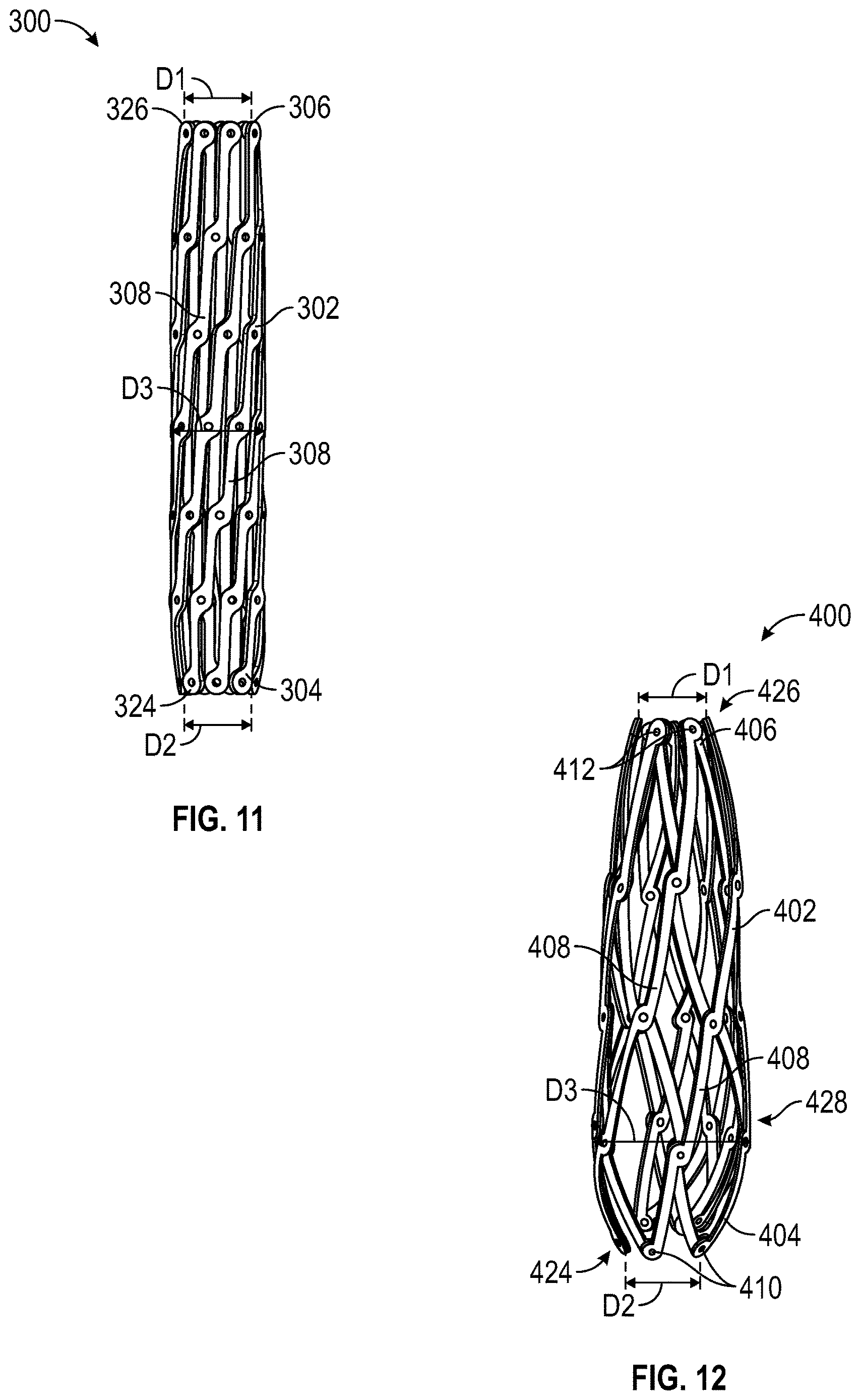 Patent US12616569 Figure 9 – Prosthetic heart valve having non-cylindrical frame