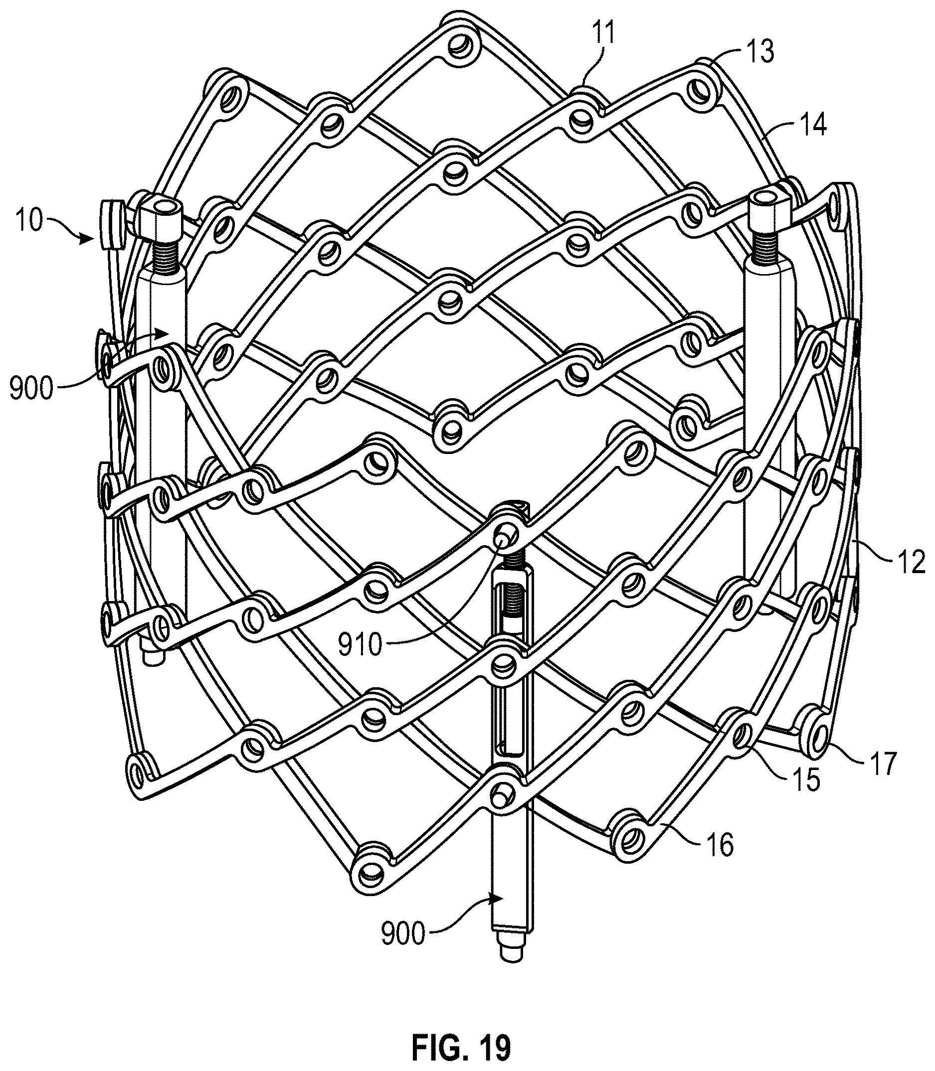 Patent US12616569 Figure 16 – Prosthetic heart valve having non-cylindrical frame