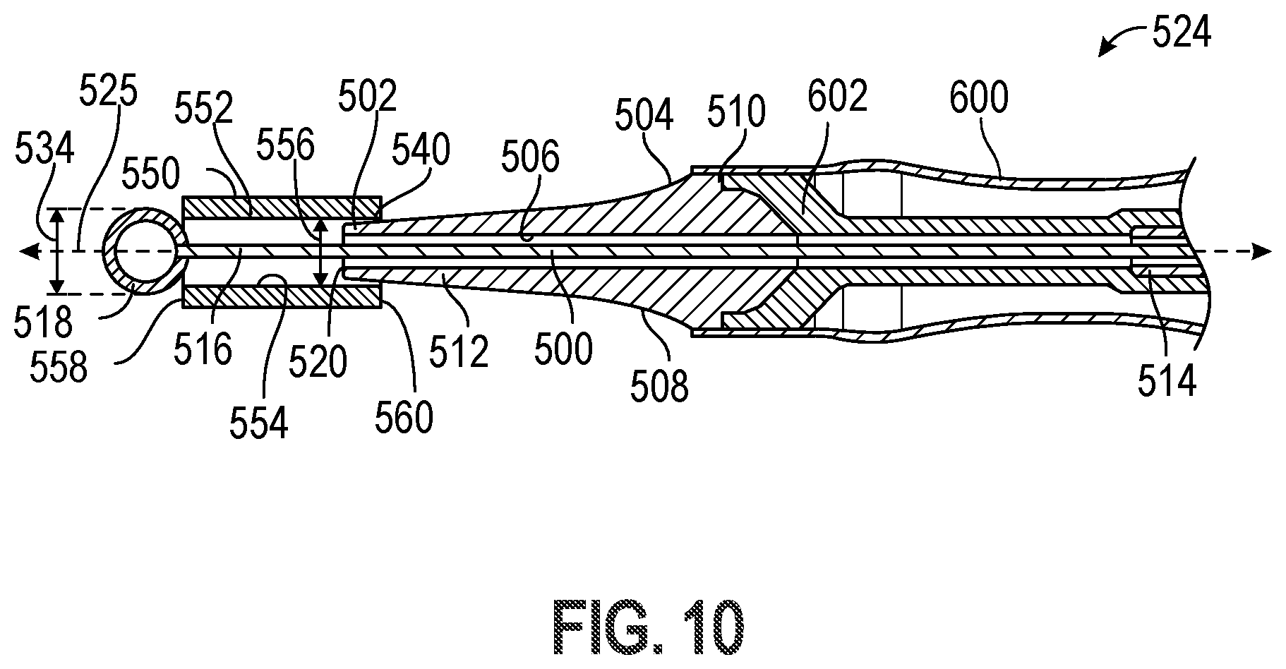 Patent US12616571 Figure 7 – Implantable frame and frame retaining mechanism