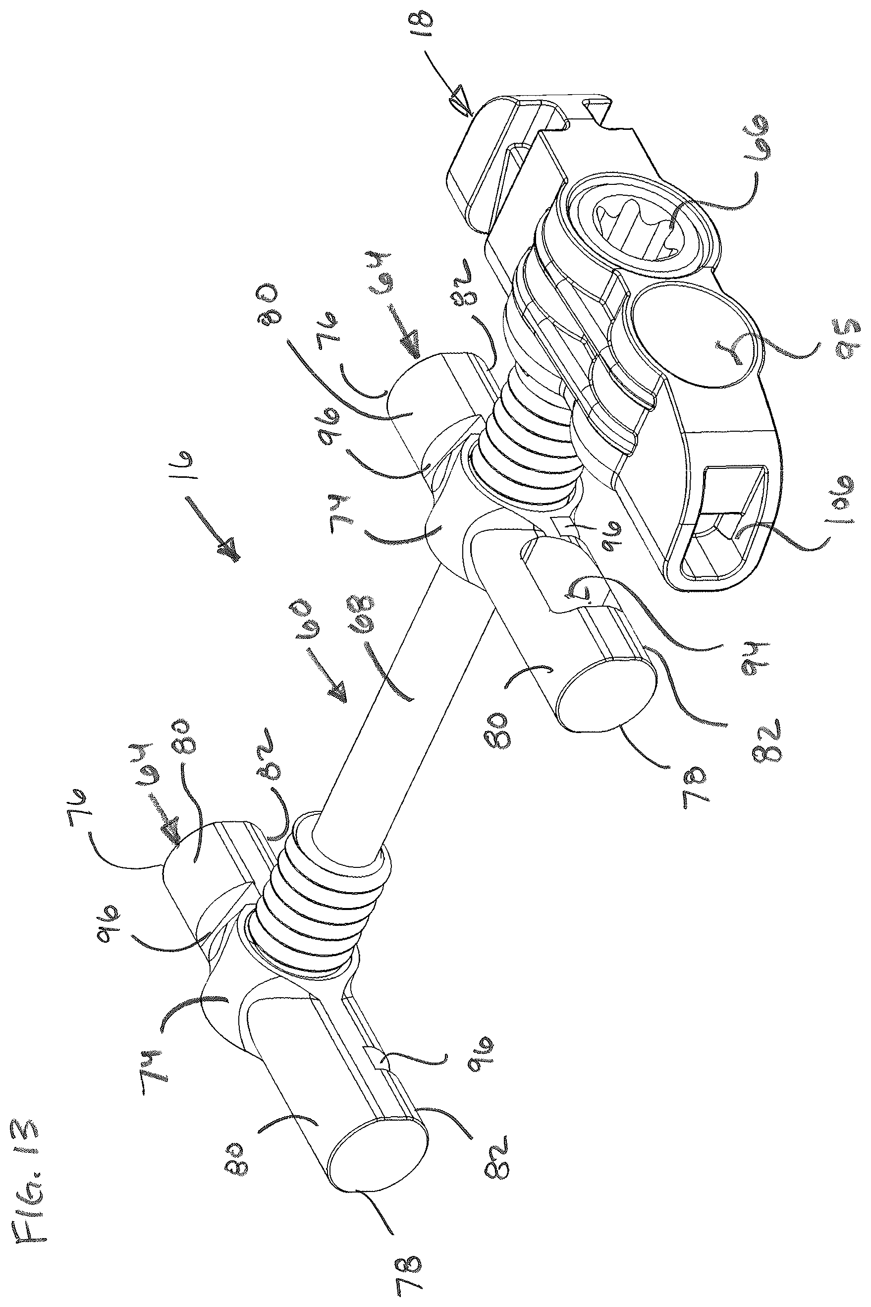 Patent US12616582 Figure 13 – Expandable interbody spacer for spinal fusion
