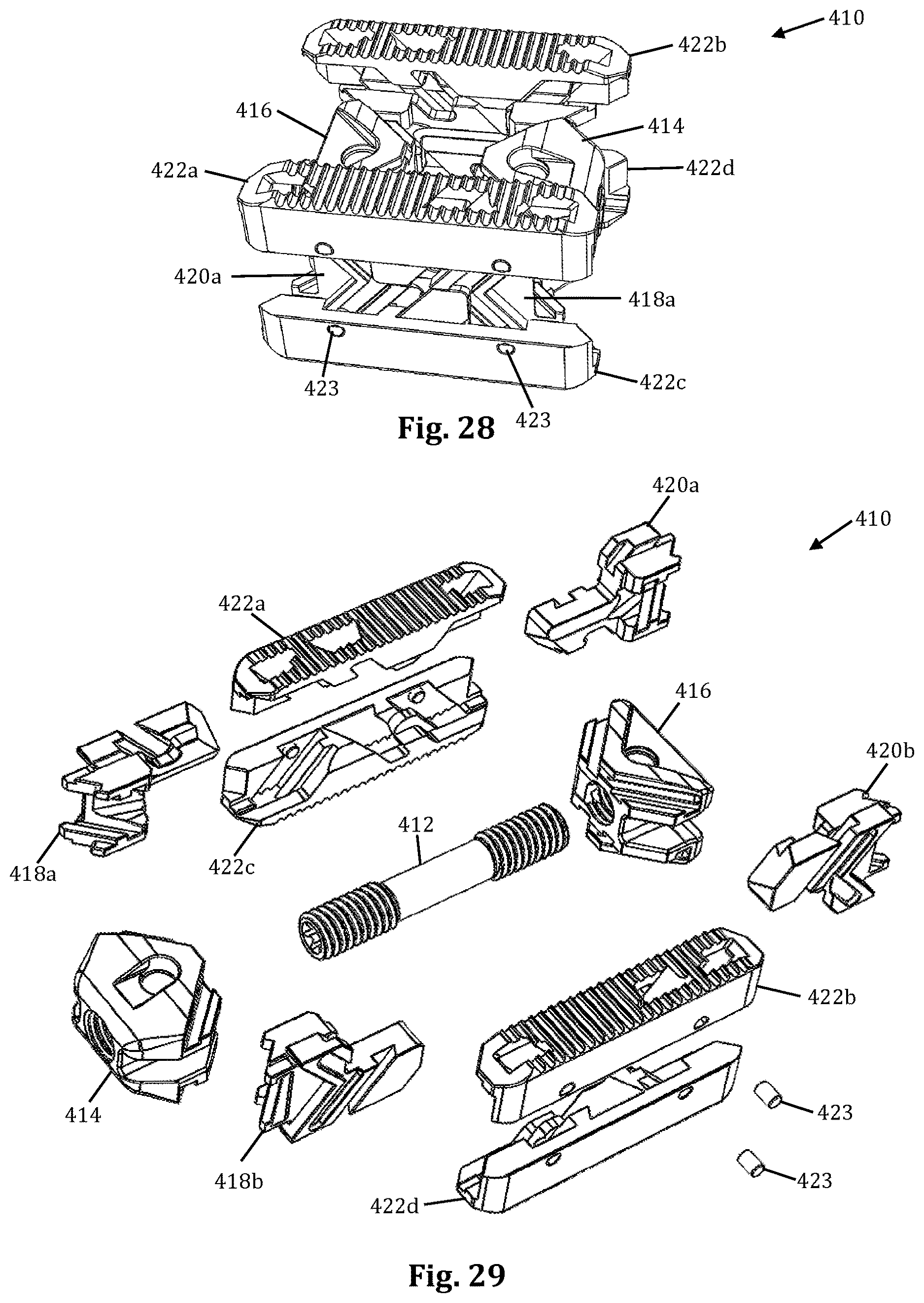 Patent US12616583 Figure 10 – Expandable fusion device with independent expansion systems