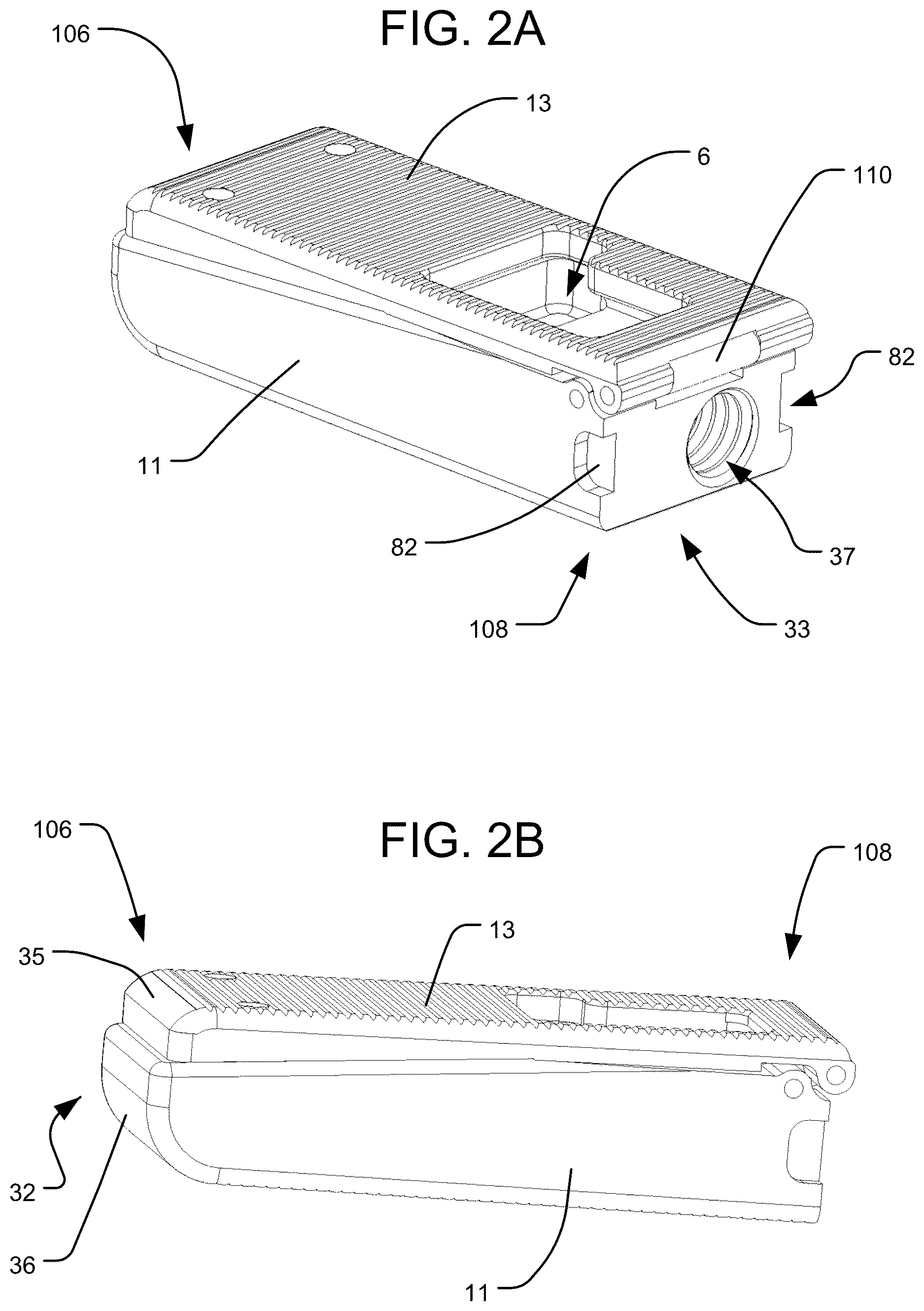 Patent US12616584 Figure 2 – Expandable interbody implant with lordosis correction