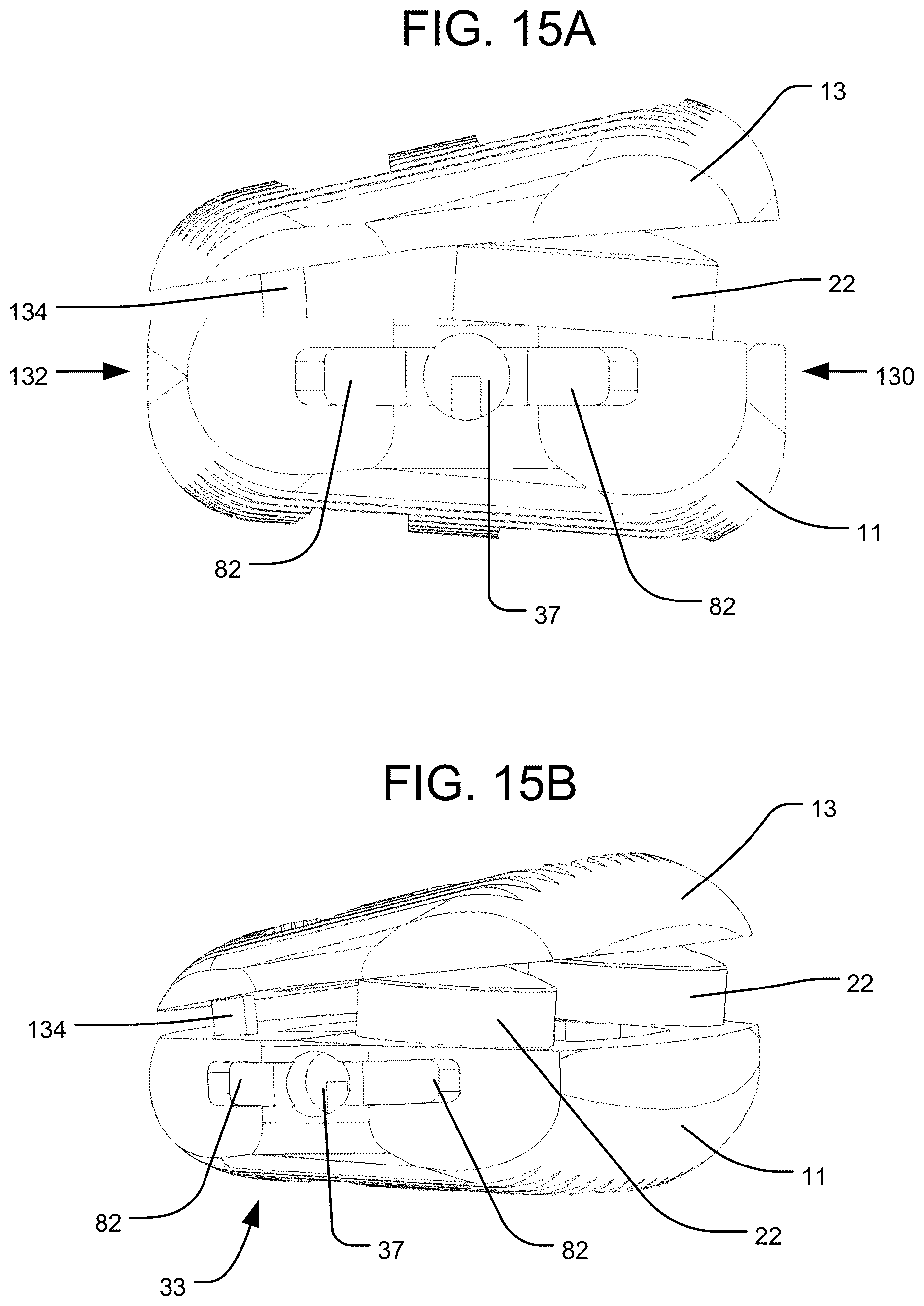 Patent US12616584 Figure 15 – Expandable interbody implant with lordosis correction