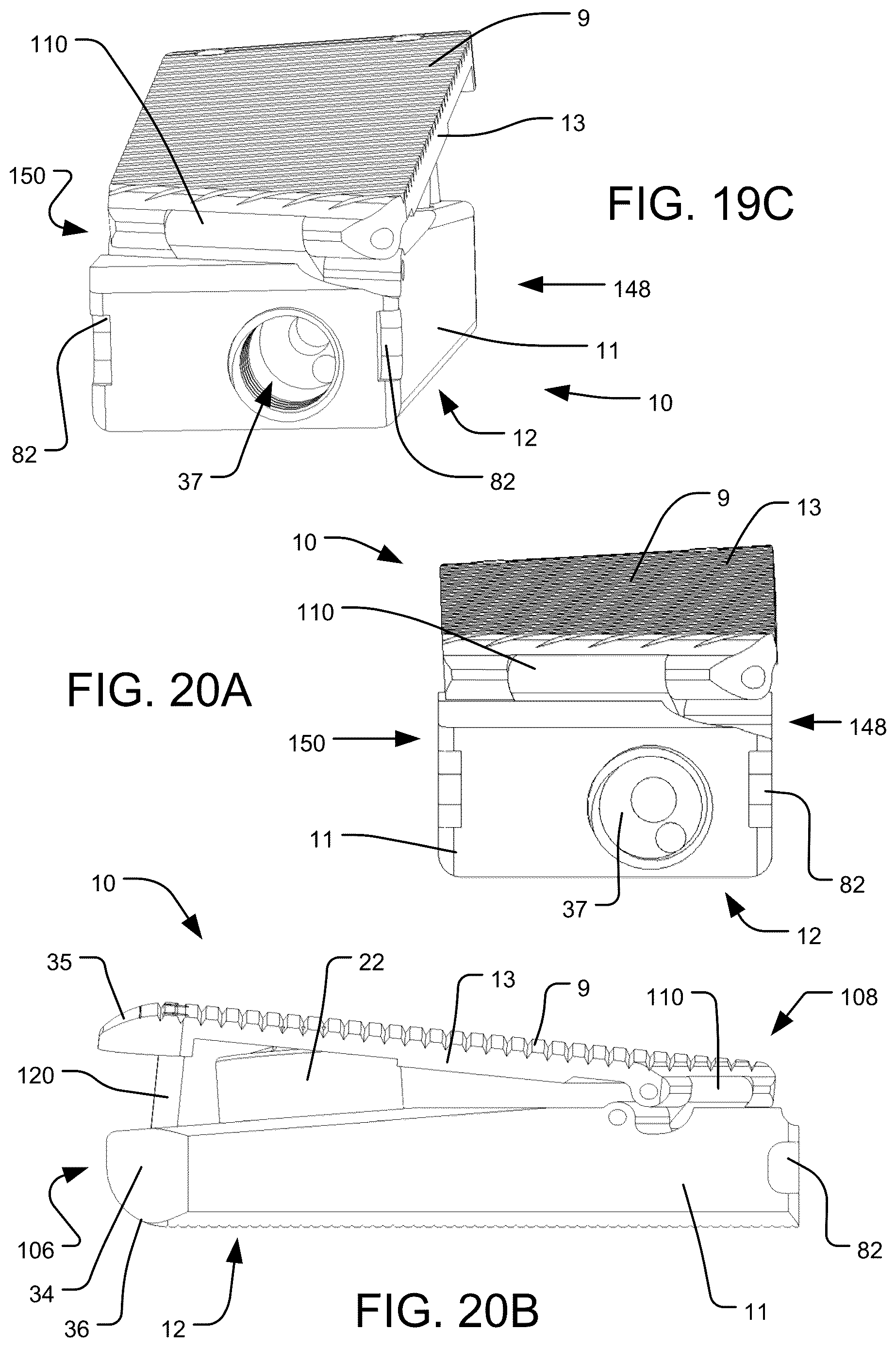 Patent US12616584 Figure 20 – Expandable interbody implant with lordosis correction