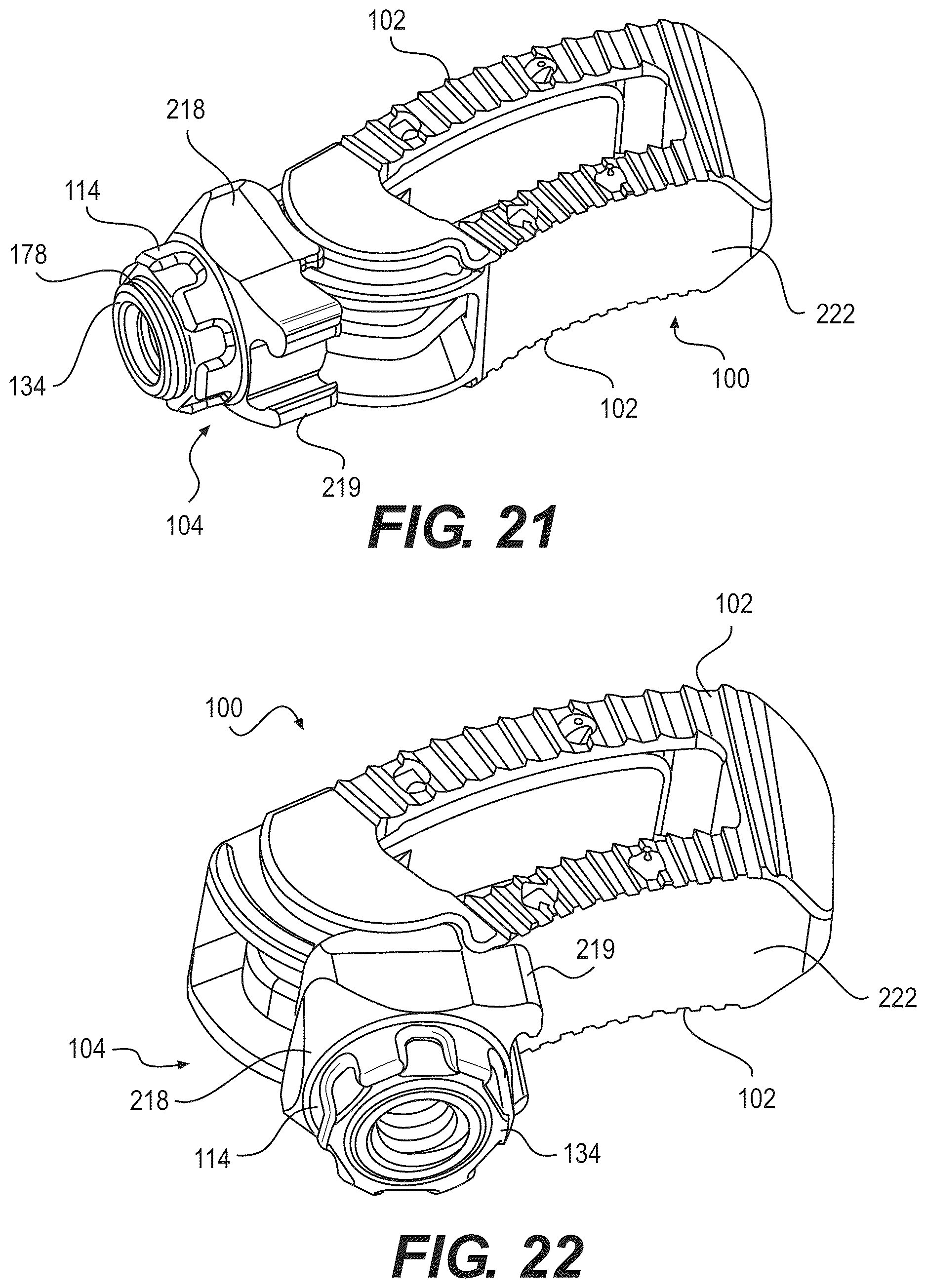 Patent US12616586 Figure 18 – Stabilized intervertebral spacer