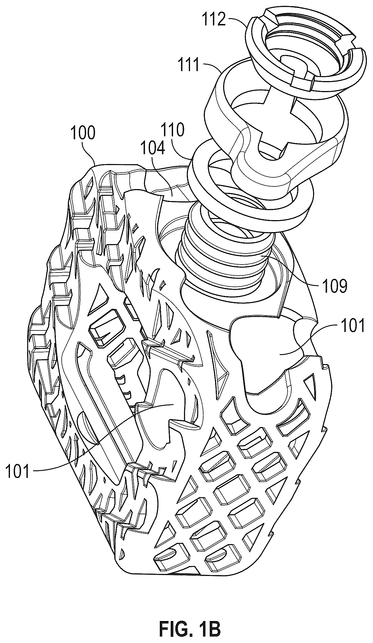 Patent US12616588 Figure 2 – Spinal implant