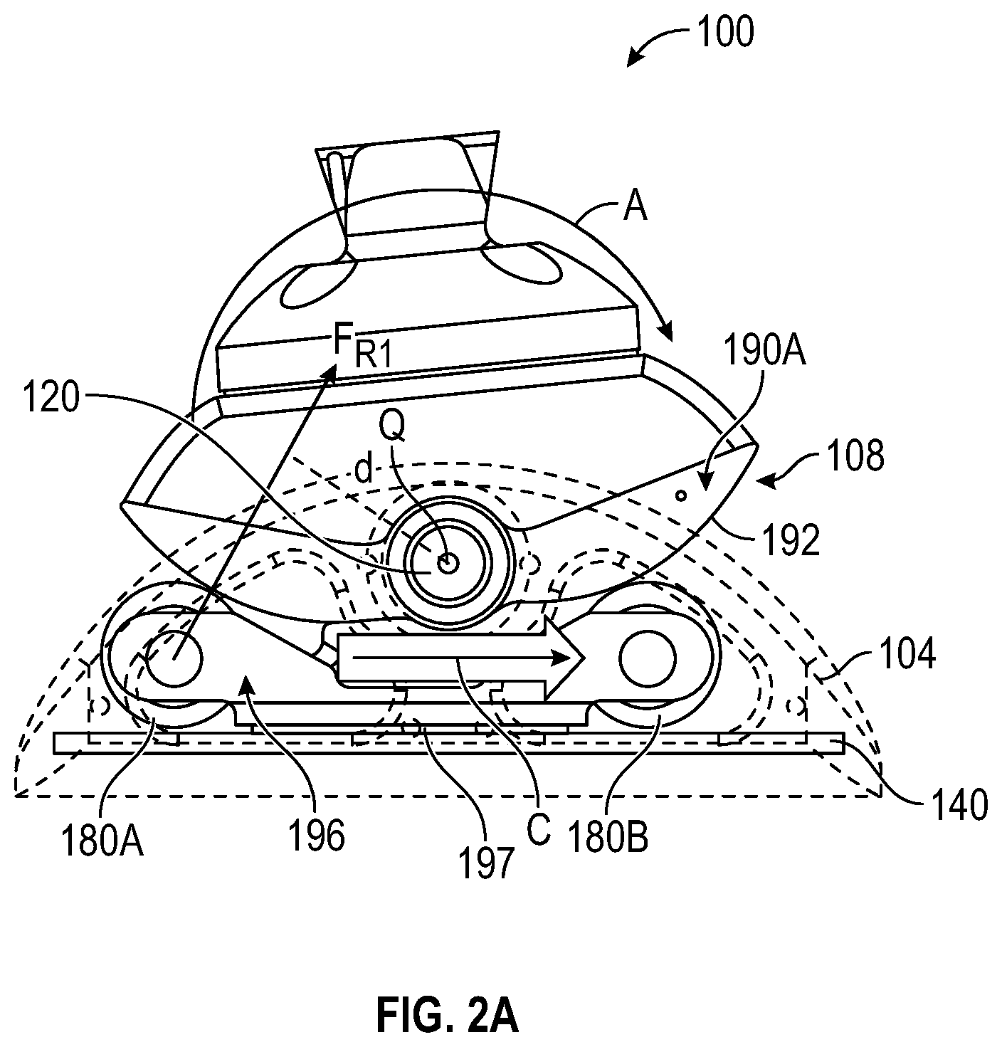 Patent US12616589 Figure 2 – Systems and methods for an ankle prosthesis