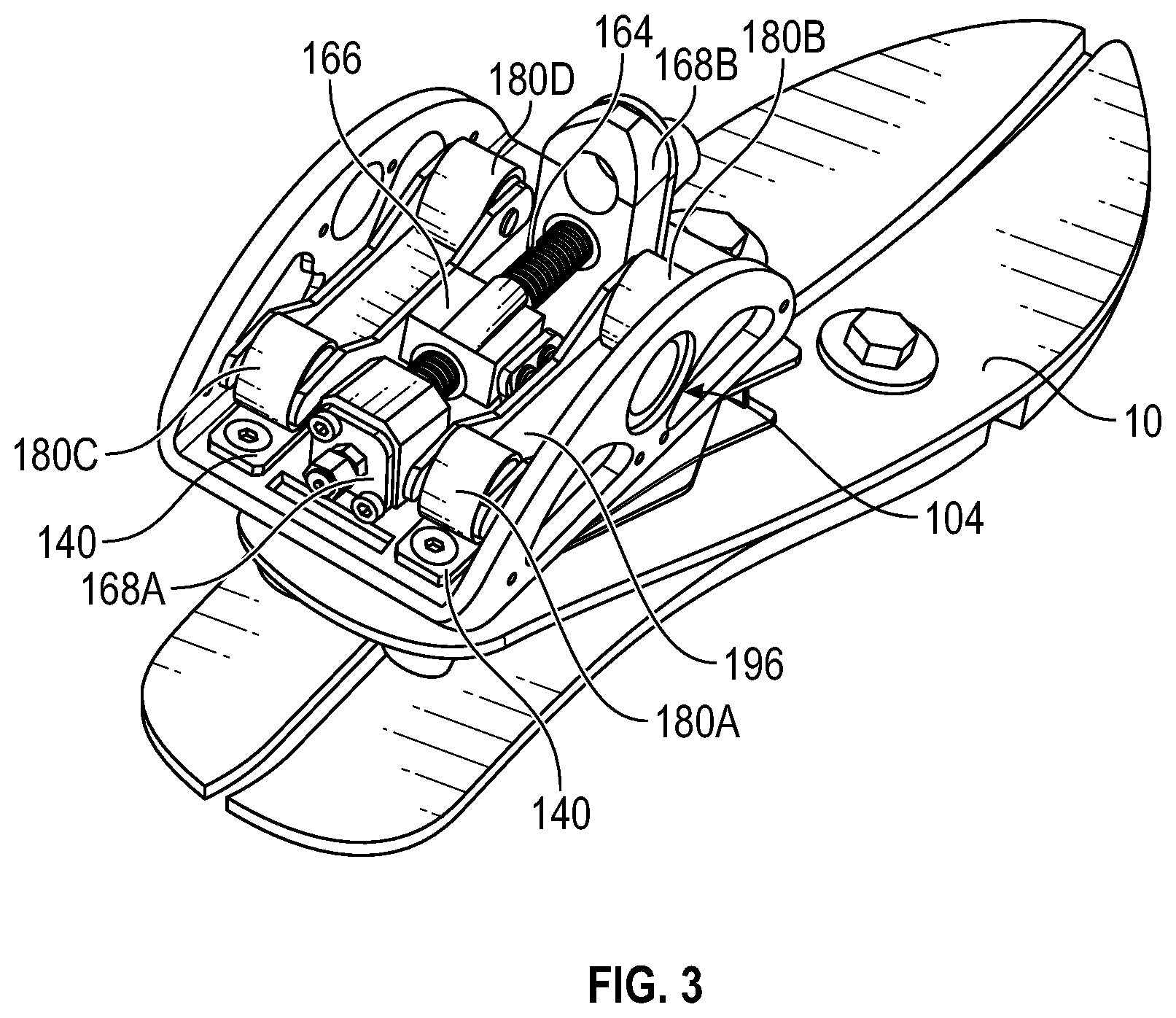 Patent US12616589 Figure 4 – Systems and methods for an ankle prosthesis