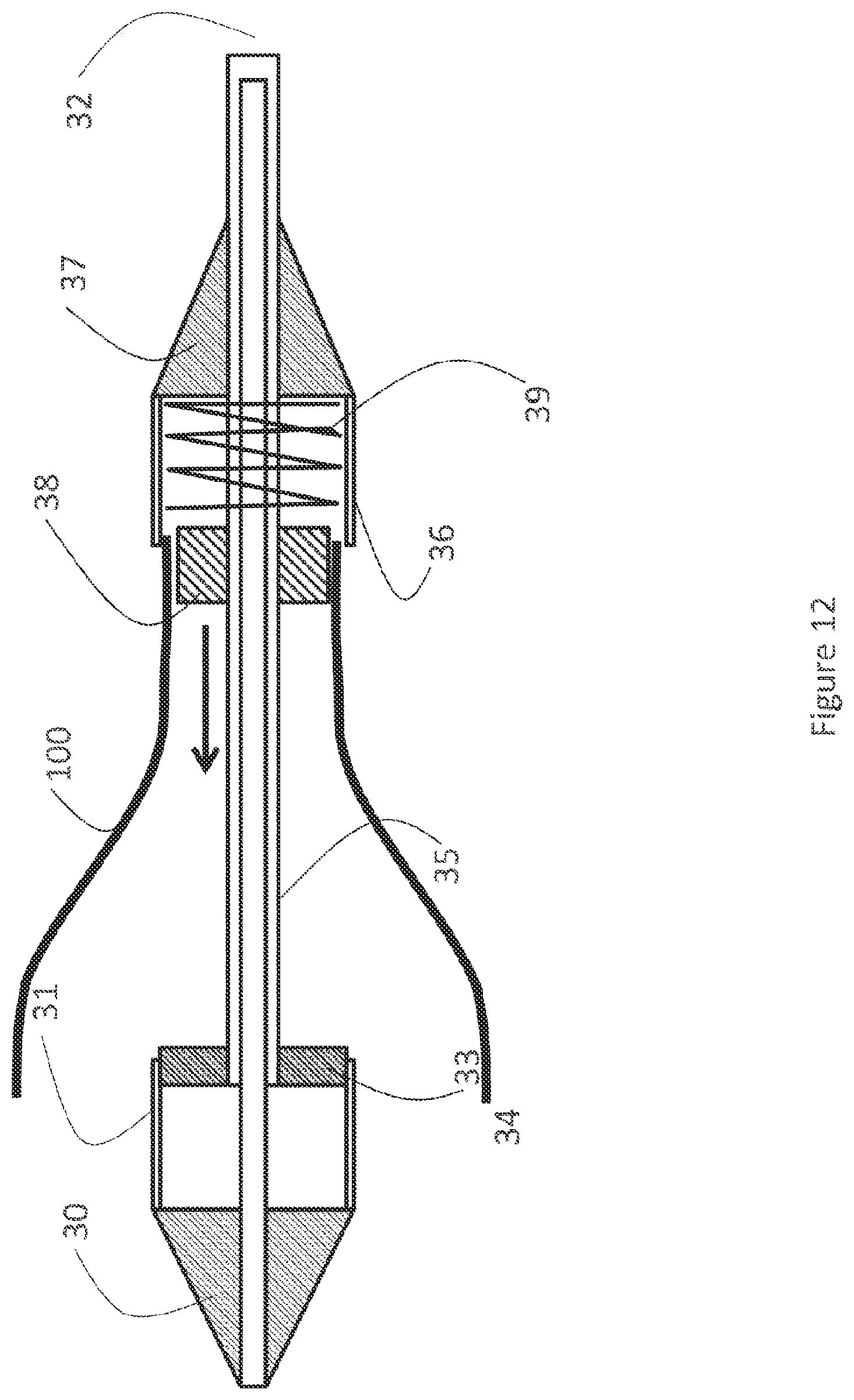 Patent US12616593 Figure 12 – Heart valve prosthesis delivery system and method for delivery of heart valve prosthesis with introducer sheath and loading system
