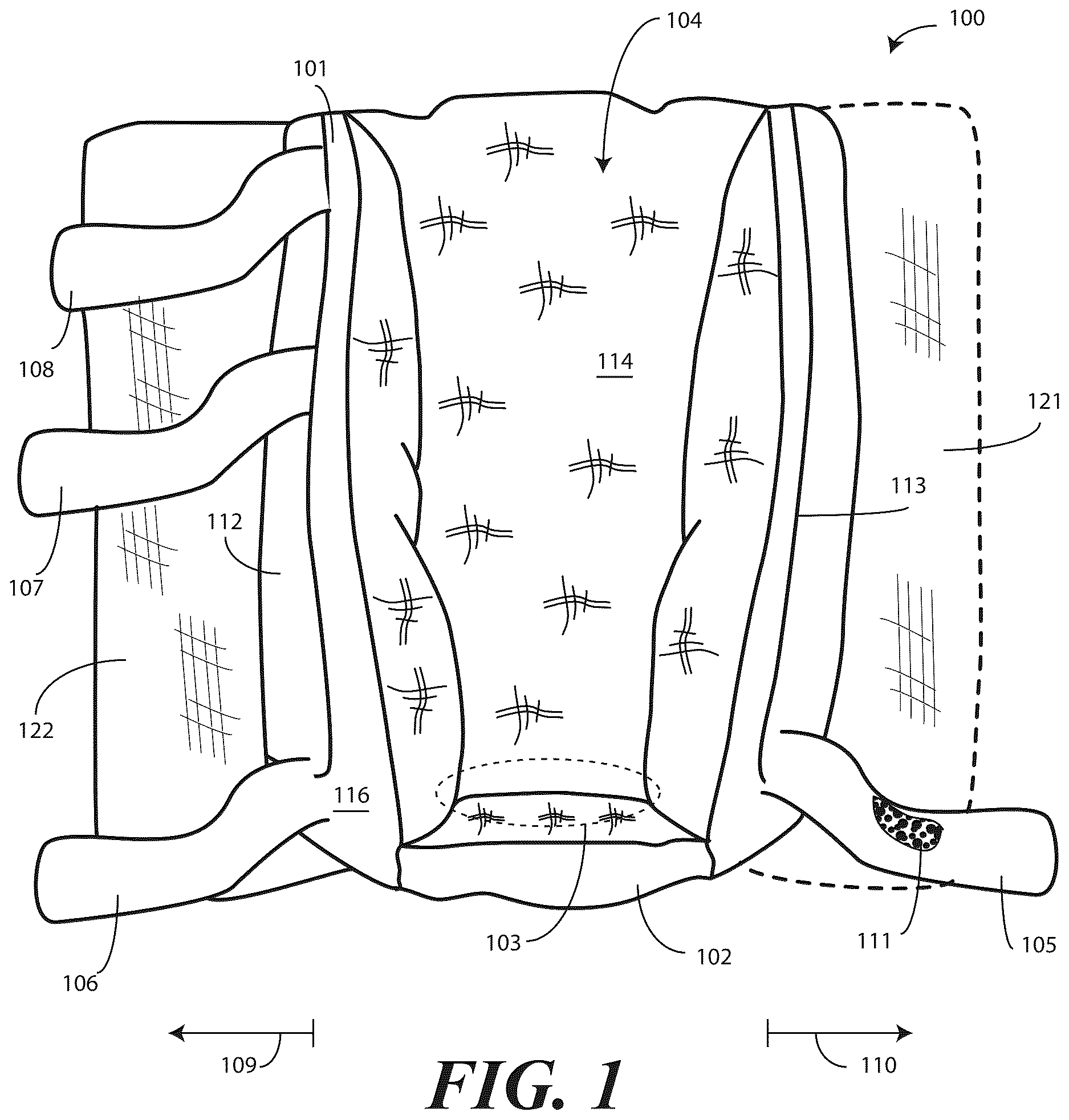 Patent US12616595 Figure 1 – Heel protector and corresponding rehabilitation systems and methods for using the same